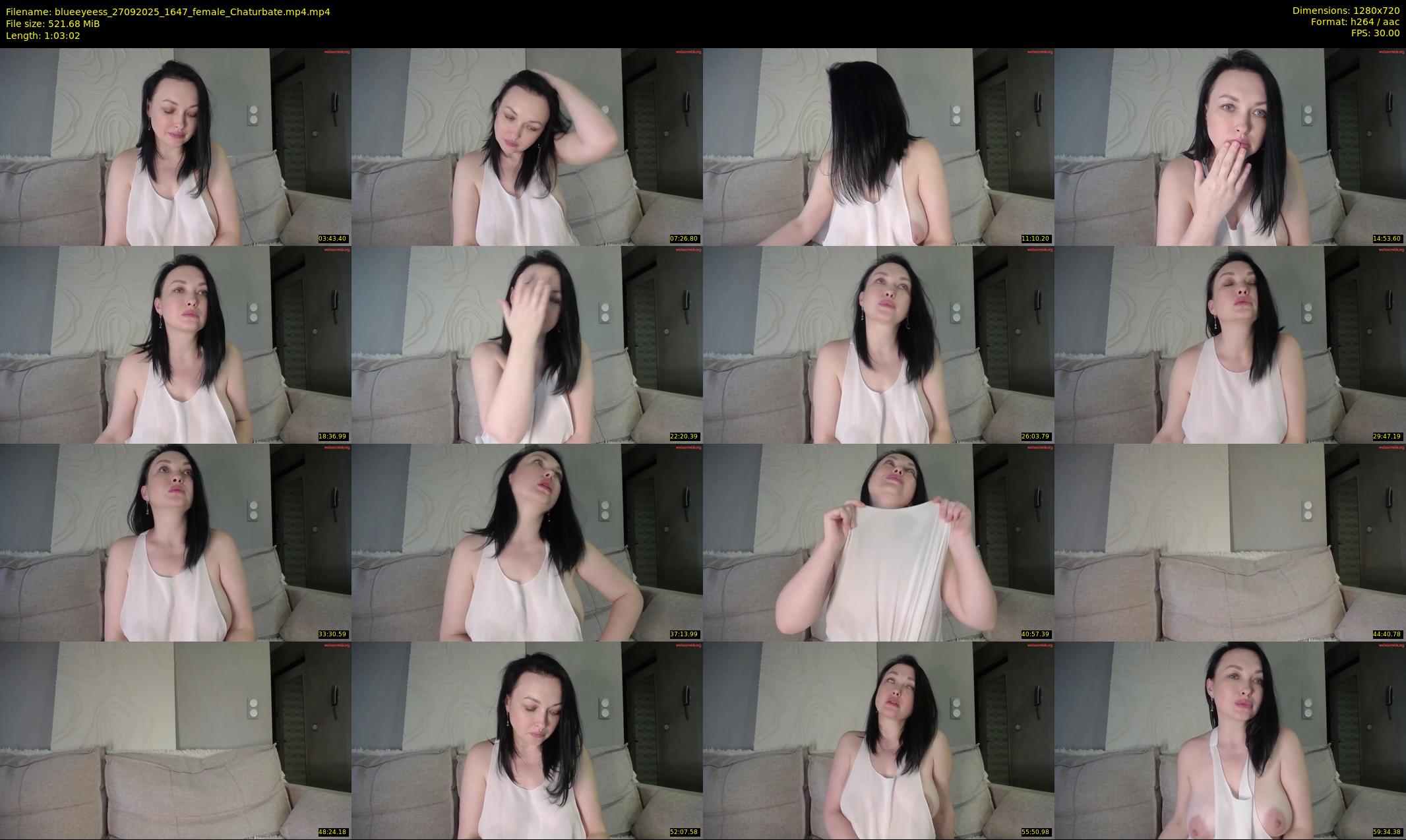 blueeyeess — 64 minute Chaturbate female cam show recording, 720p, Sep 27, 2025
