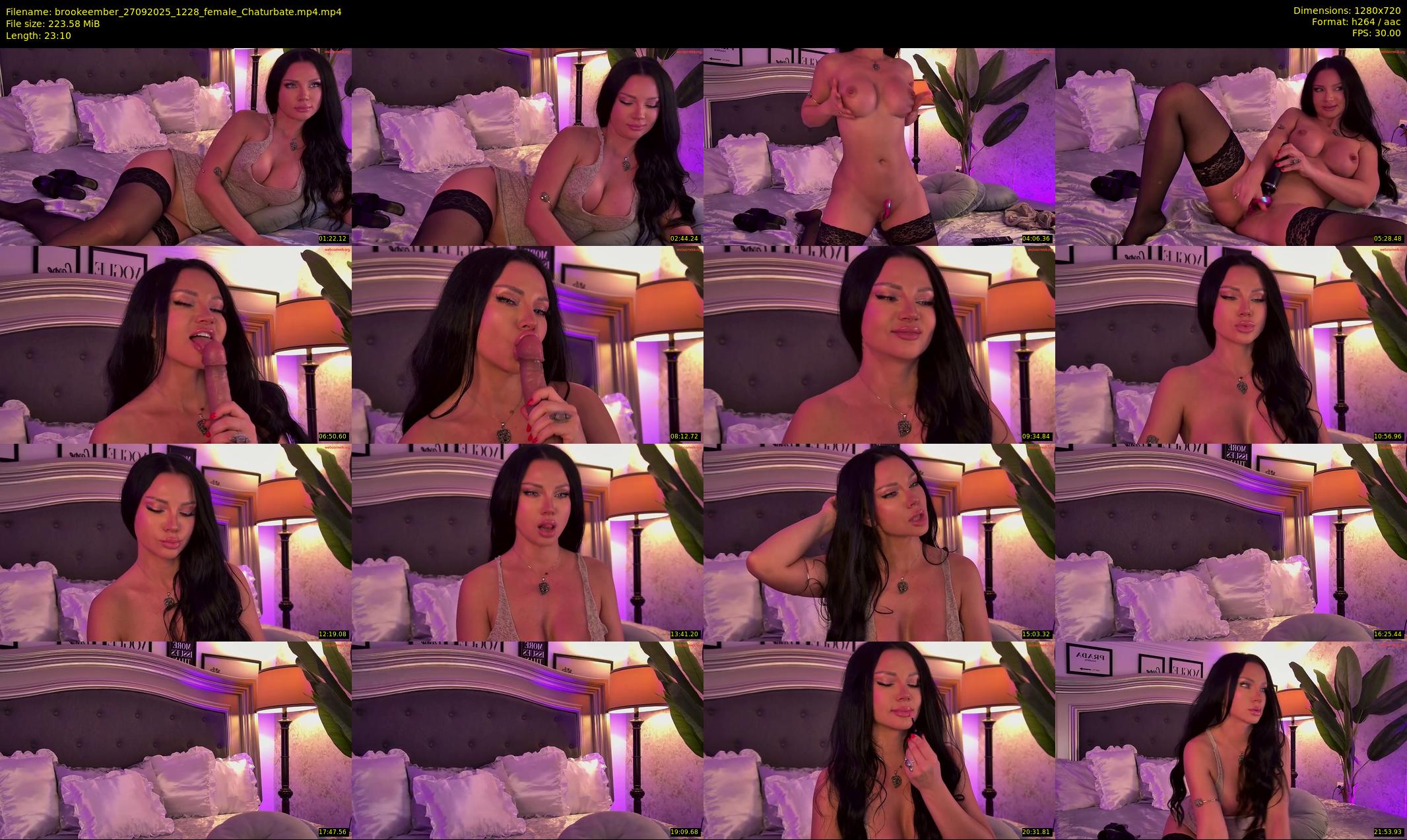 brookeember — 24 minute Chaturbate female cam show recording, 720p, Sep 27, 2025