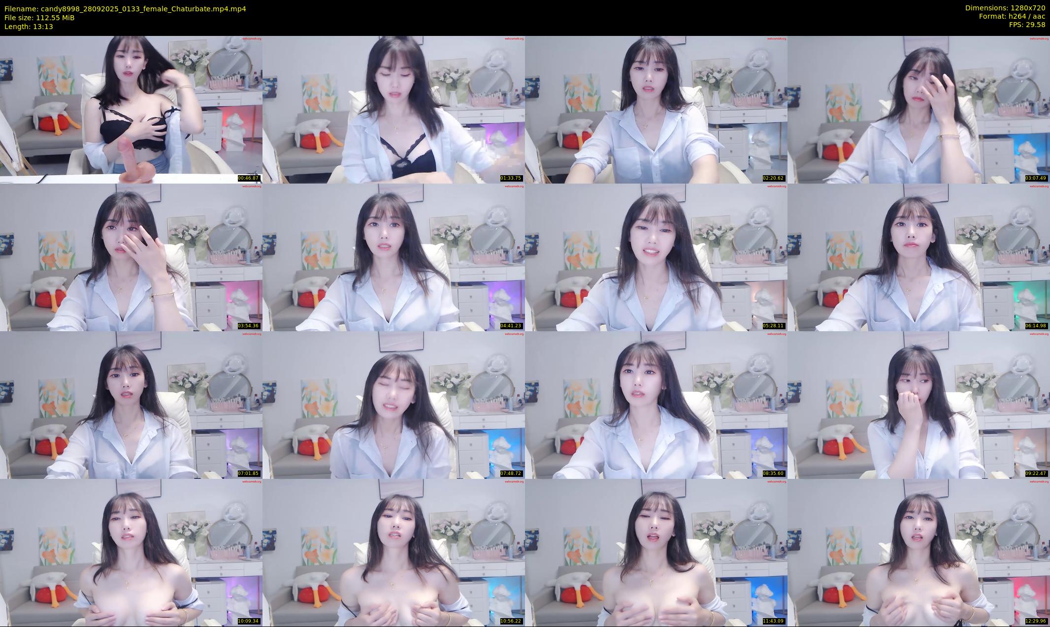 candy8998 — 14 minute Chaturbate female cam show recording, 720p, Sep 28, 2025