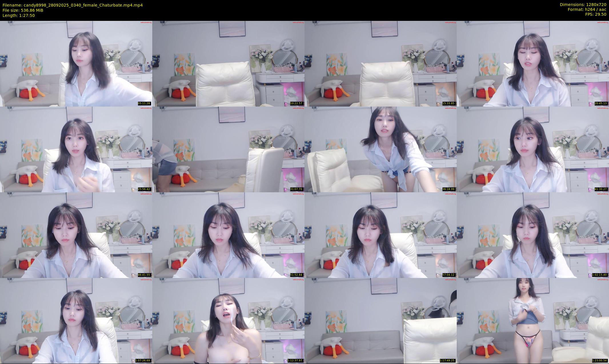 candy8998 — 88 minute Chaturbate female cam show recording, 720p, Sep 28, 2025