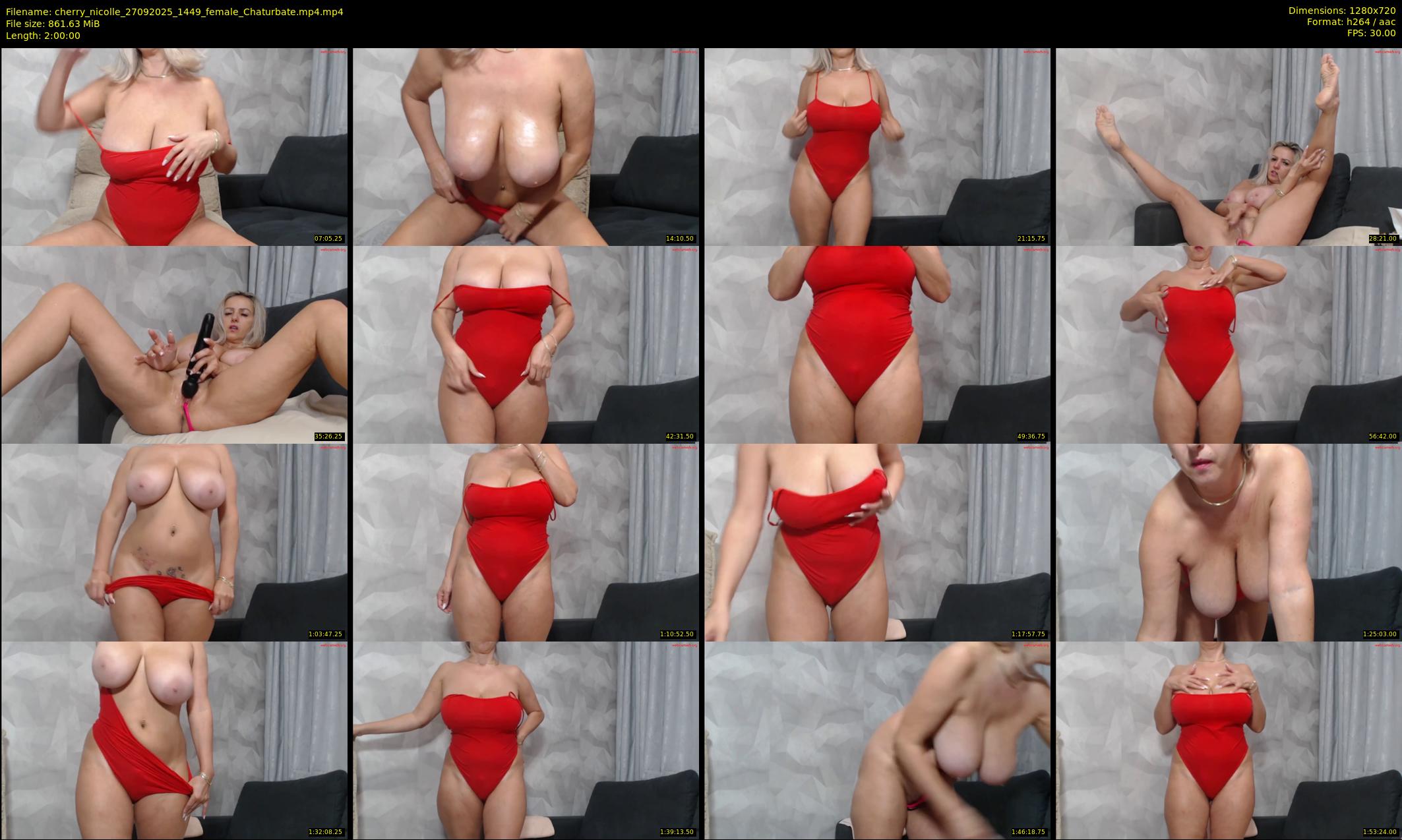 cherry_nicolle — 120 minute Chaturbate female cam show recording, 720p, Sep 27, 2025