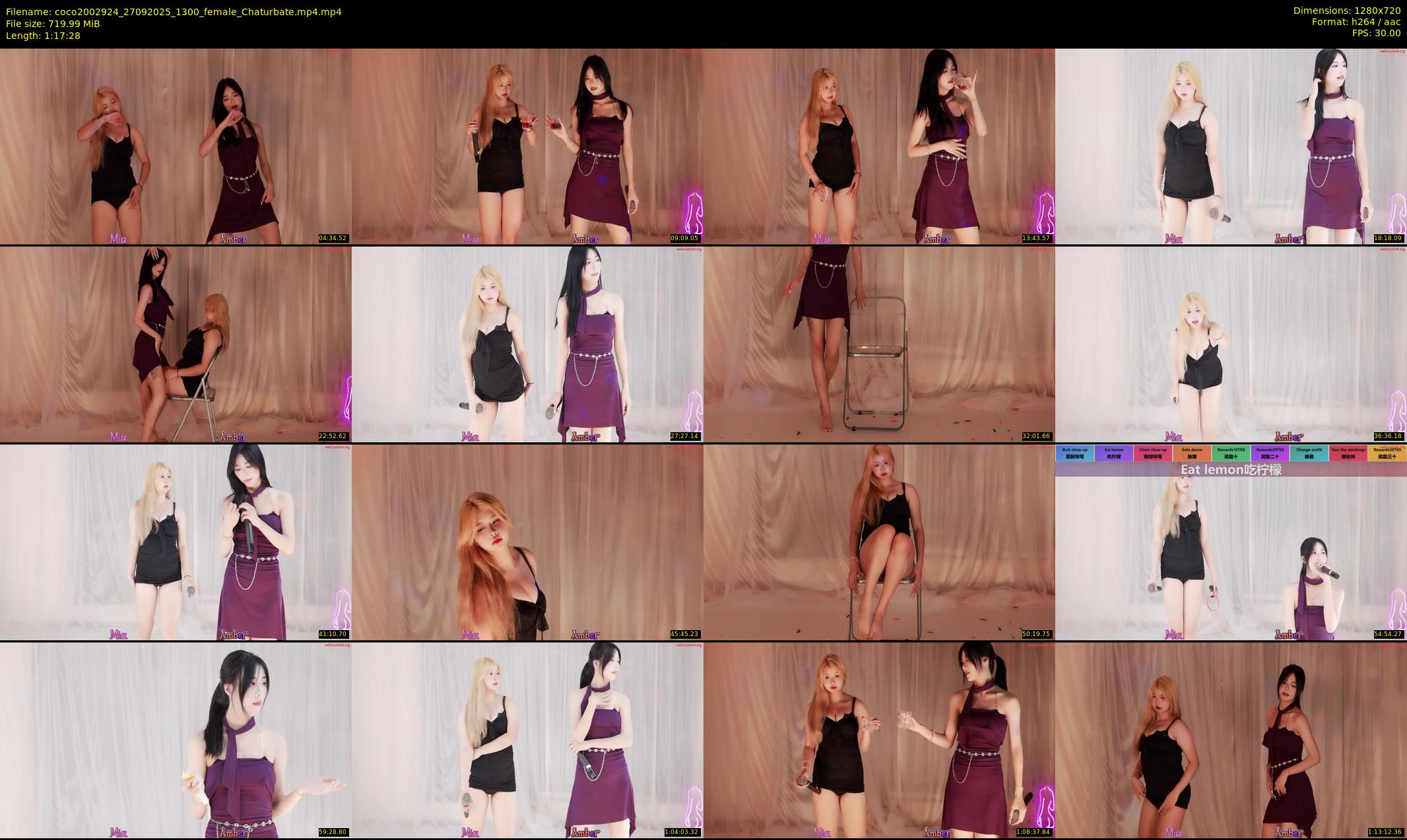 coco2002924 — 78 minute Chaturbate female cam show recording, 720p, Sep 27, 2025