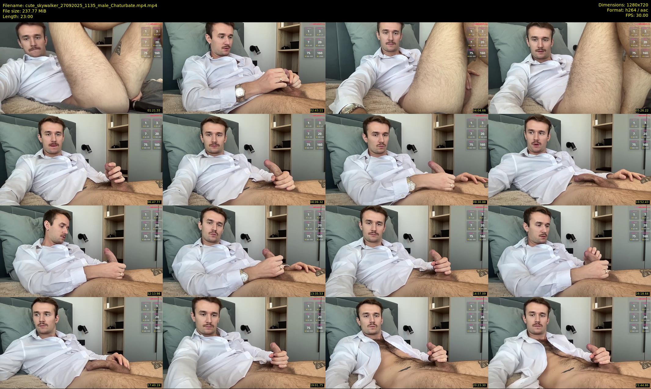 cute_skywalker — 23 minute Chaturbate male cam show recording, 720p, Sep 27, 2025