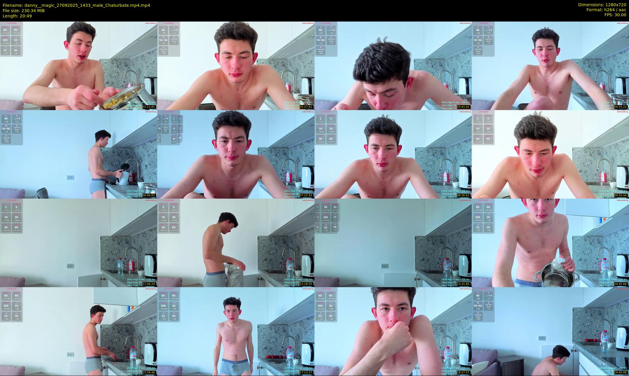danny__magic — 21 minute Chaturbate male cam show recording, 720p, Sep 27, 2025