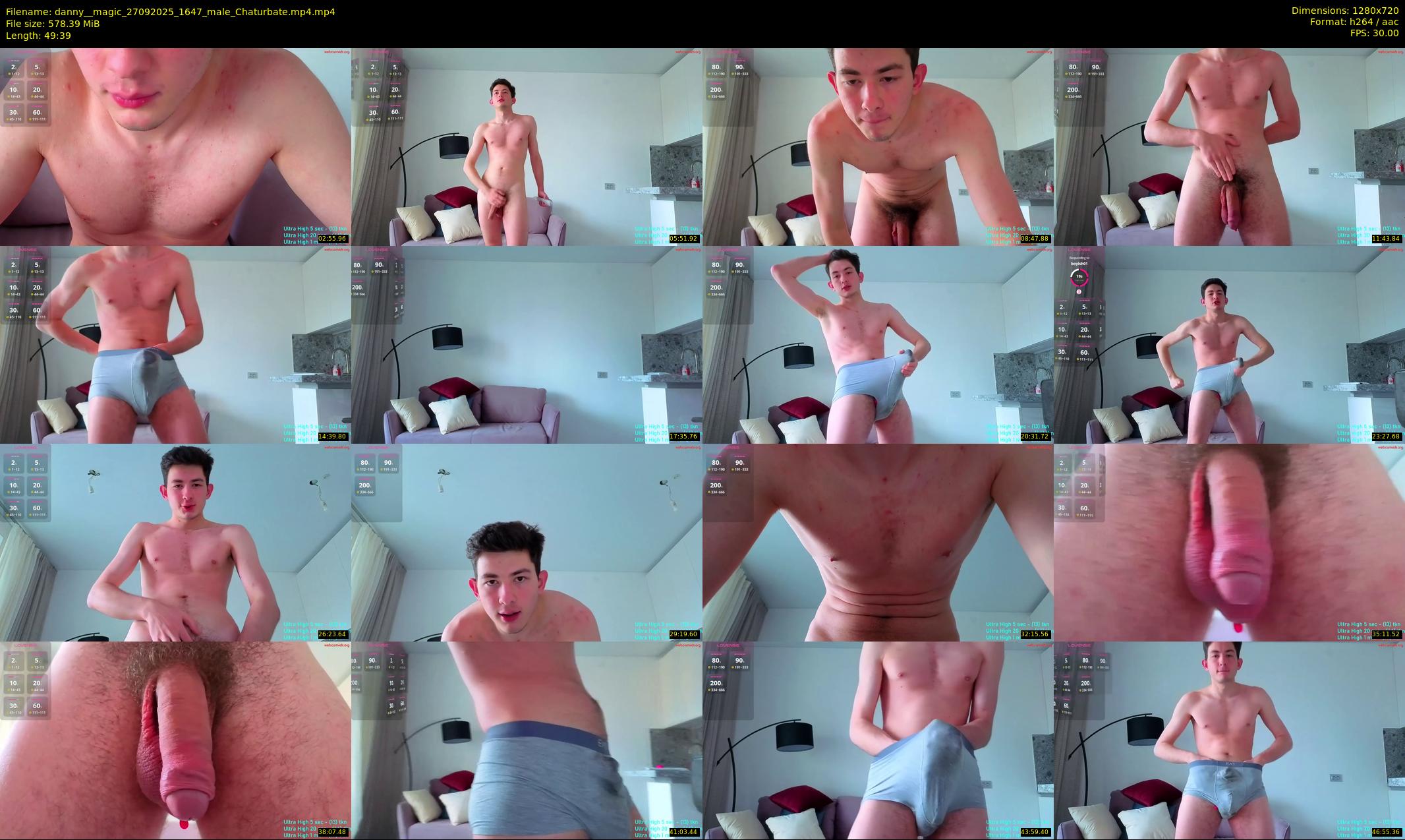 danny__magic — 50 minute Chaturbate male cam show recording, 720p, Sep 27, 2025