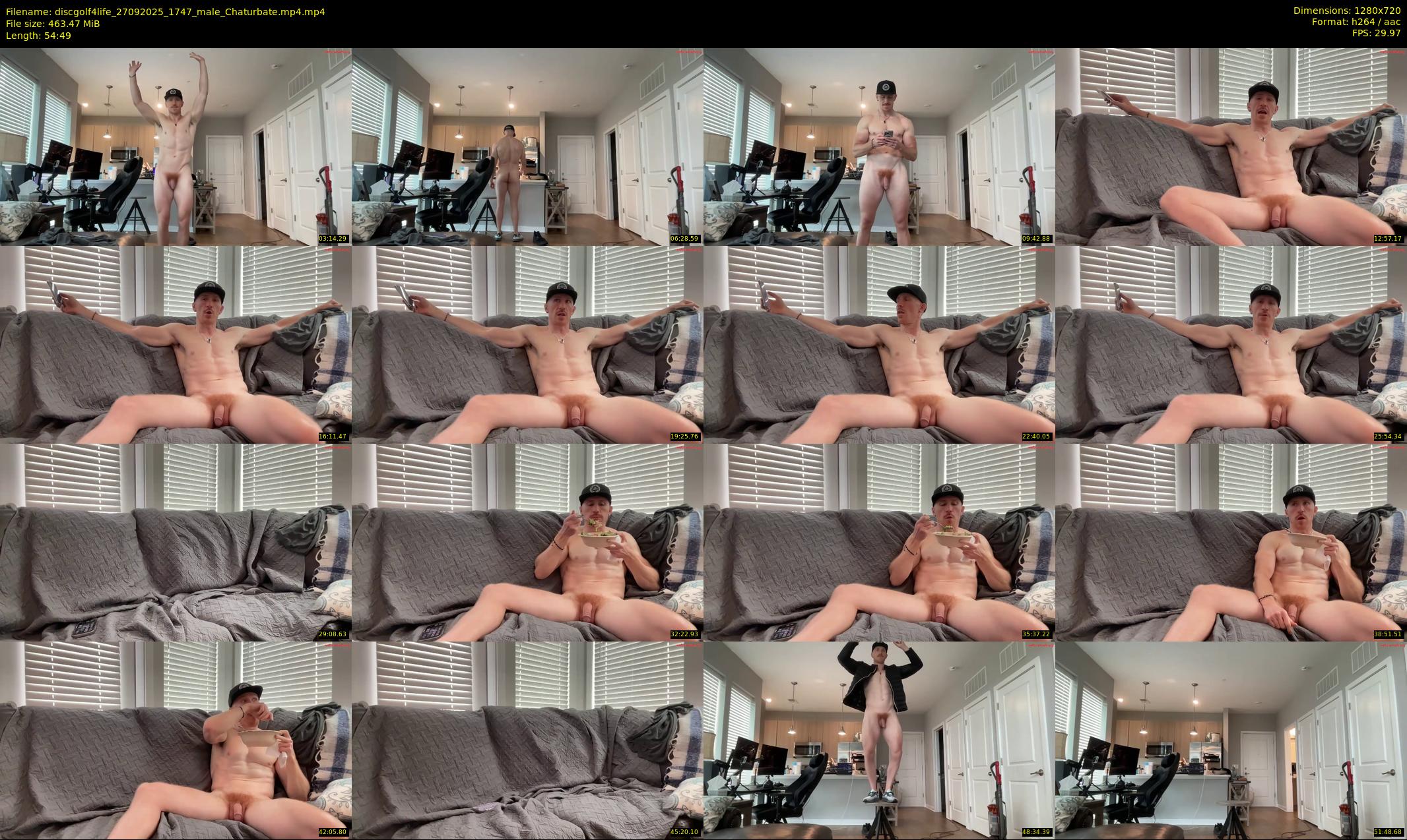 discgolf4life — 55 minute Chaturbate male cam show recording, 720p, Sep 27, 2025