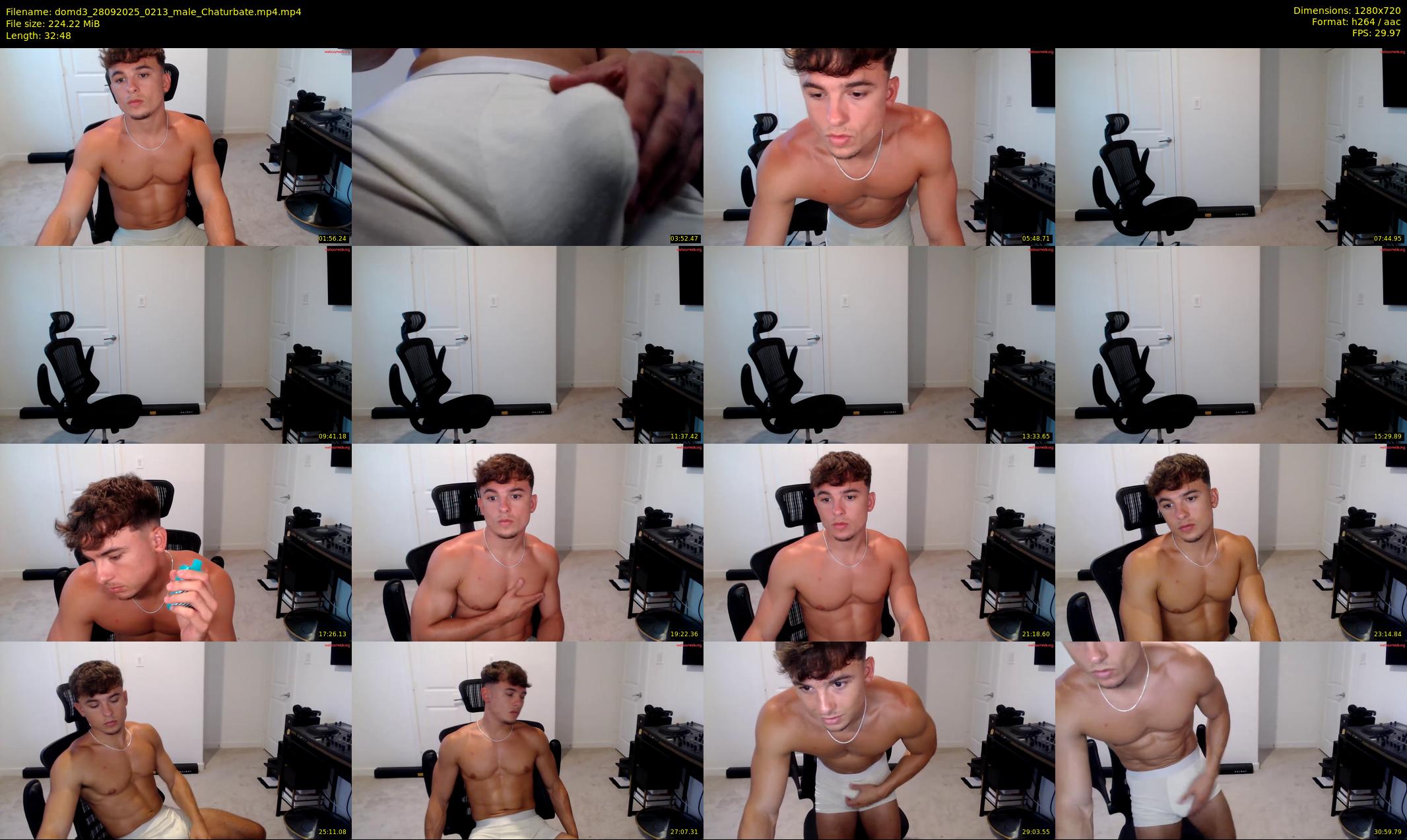 domd3 — 33 minute Chaturbate male cam show recording, 720p, Sep 28, 2025