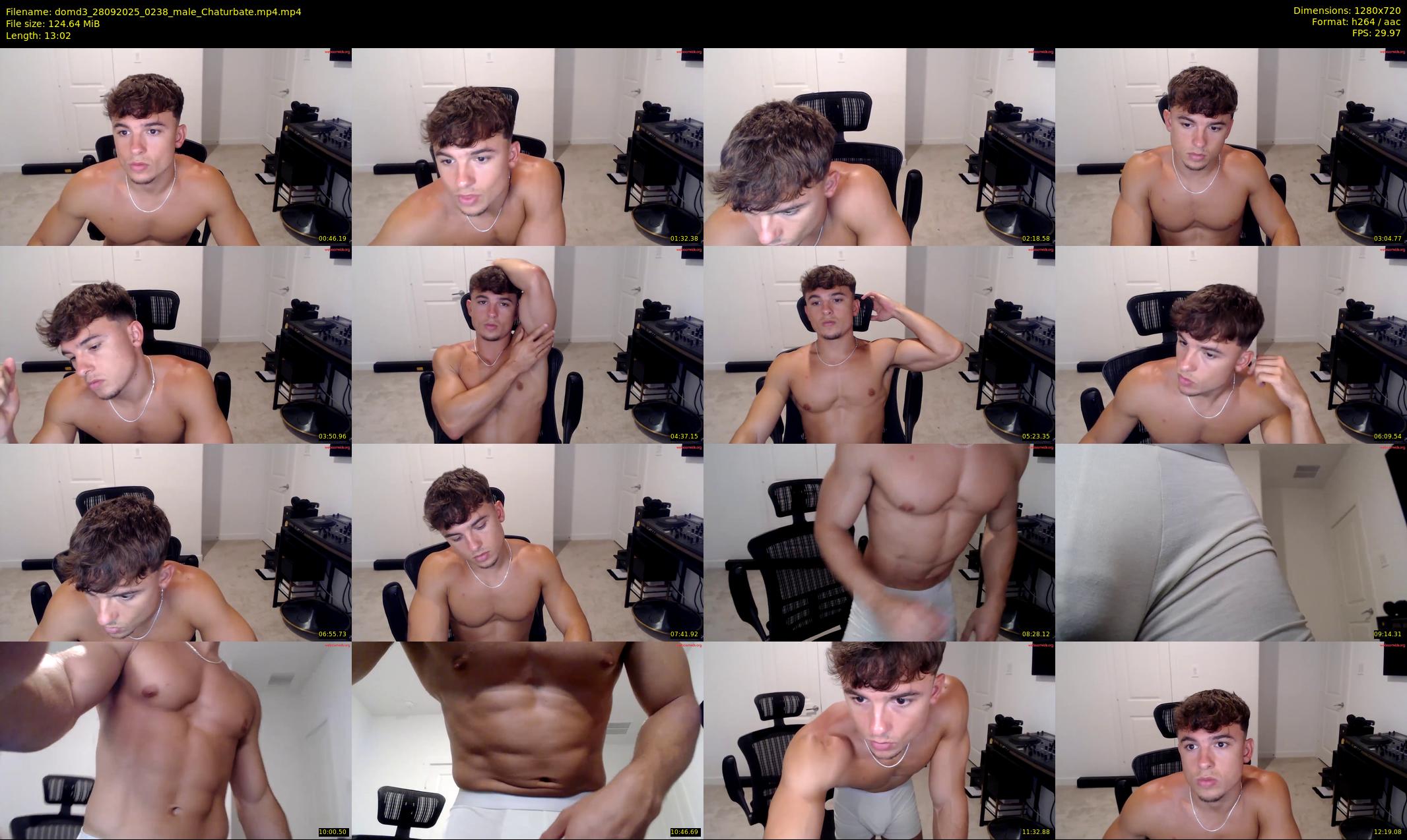 domd3 — 14 minute Chaturbate male cam show recording, 720p, Sep 28, 2025