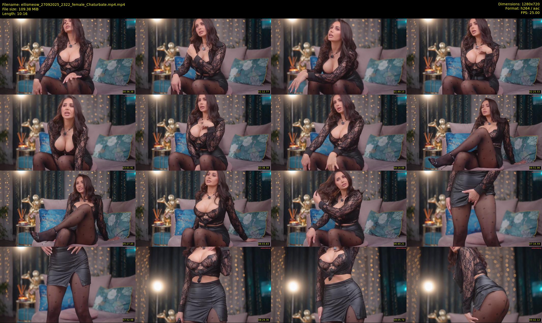 ellismeow — 11 minute Chaturbate female cam show recording, 720p, Sep 27, 2025