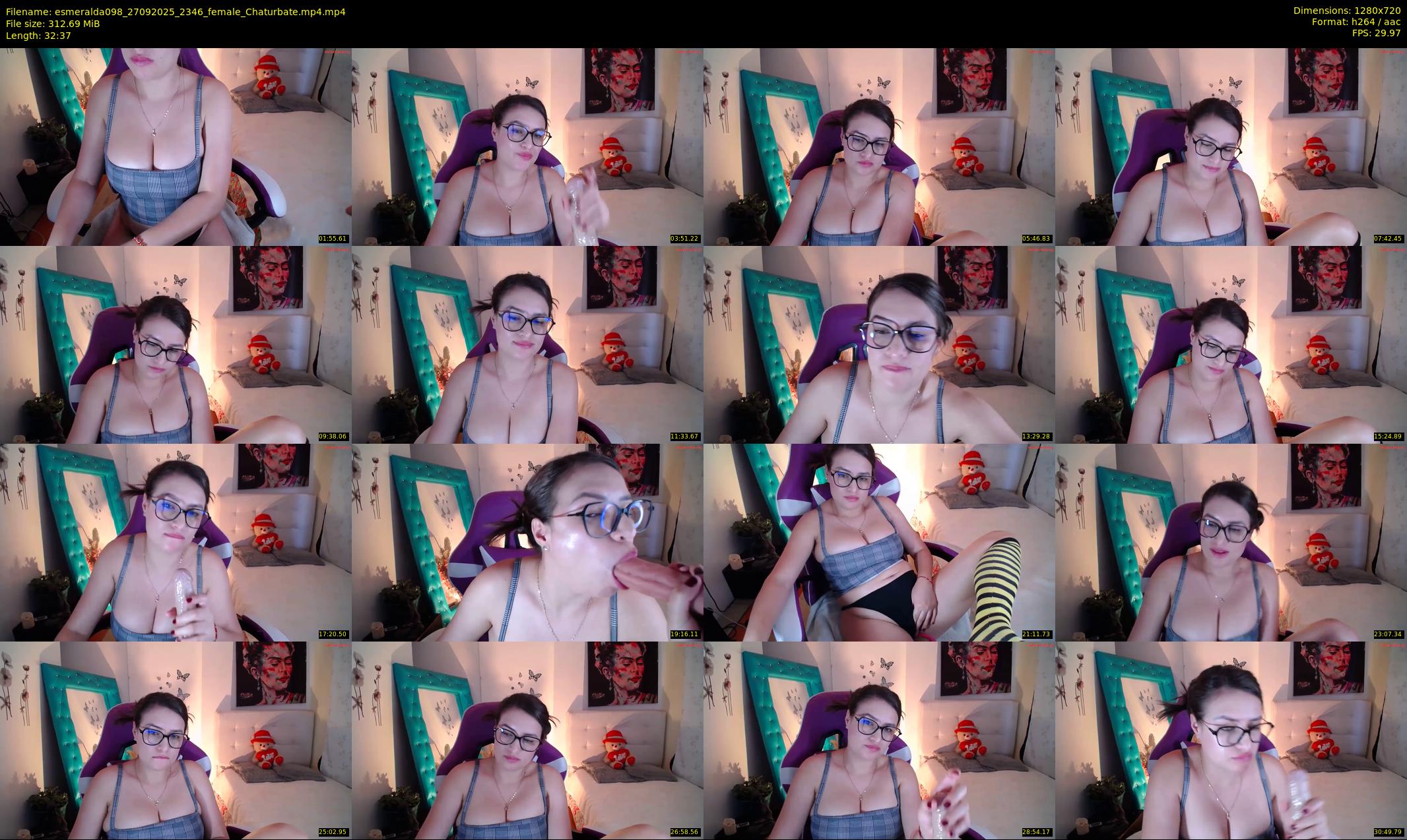 esmeralda098 — 33 minute Chaturbate female cam show recording, 720p, Sep 27, 2025