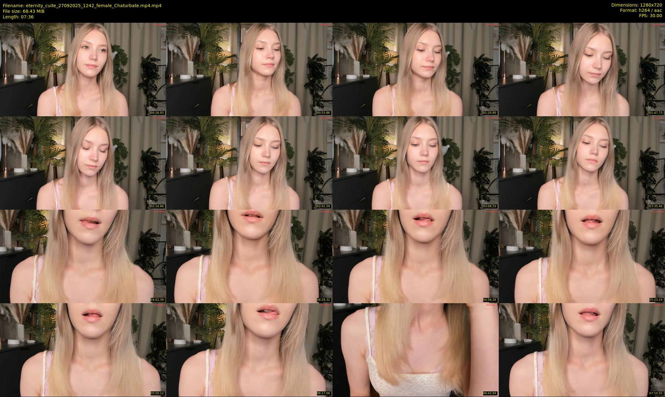 eternity_cuite — 8 minute Chaturbate female cam show recording, 720p, Sep 27, 2025