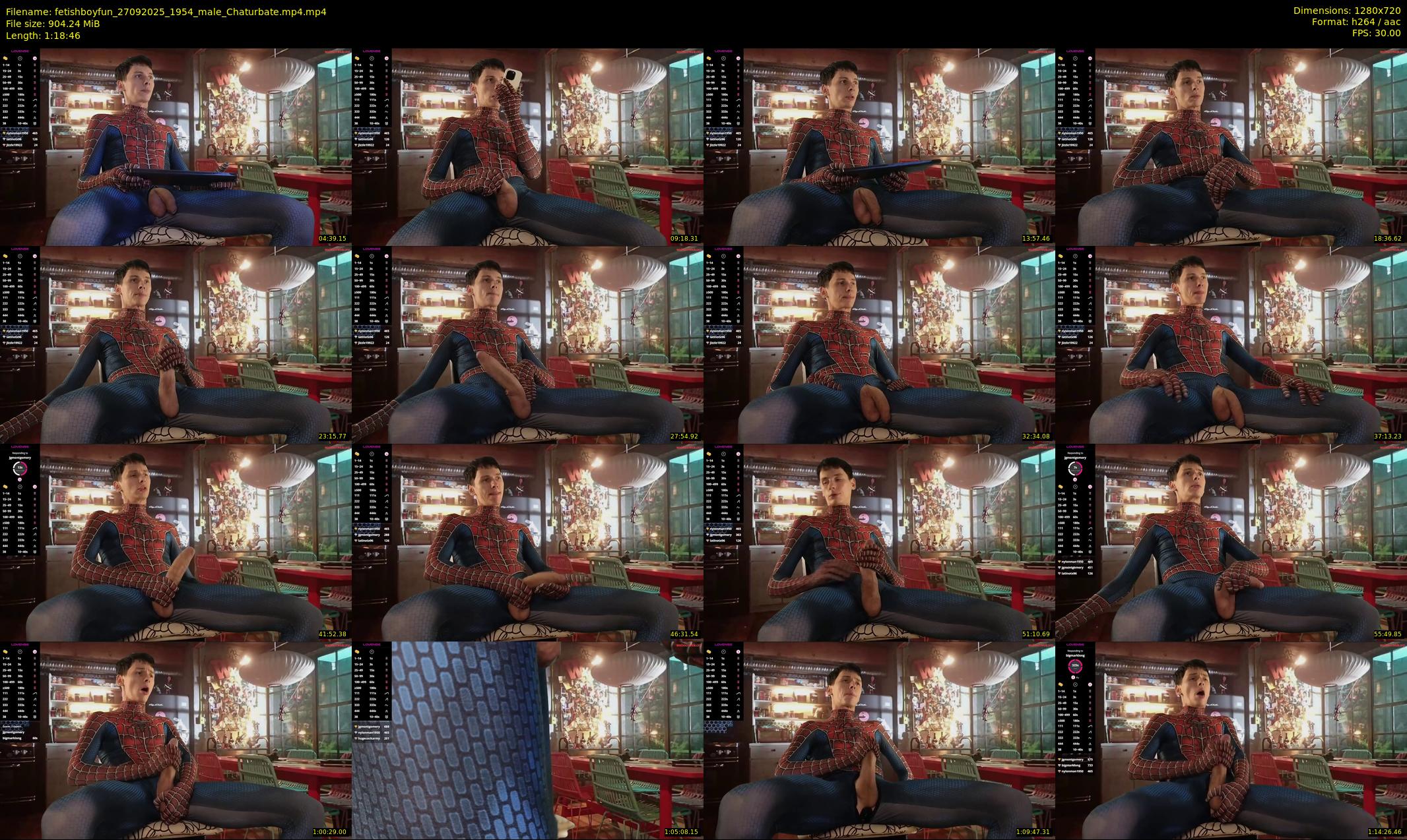 fetishboyfun — 79 minute Chaturbate male cam show recording, 720p, Sep 27, 2025