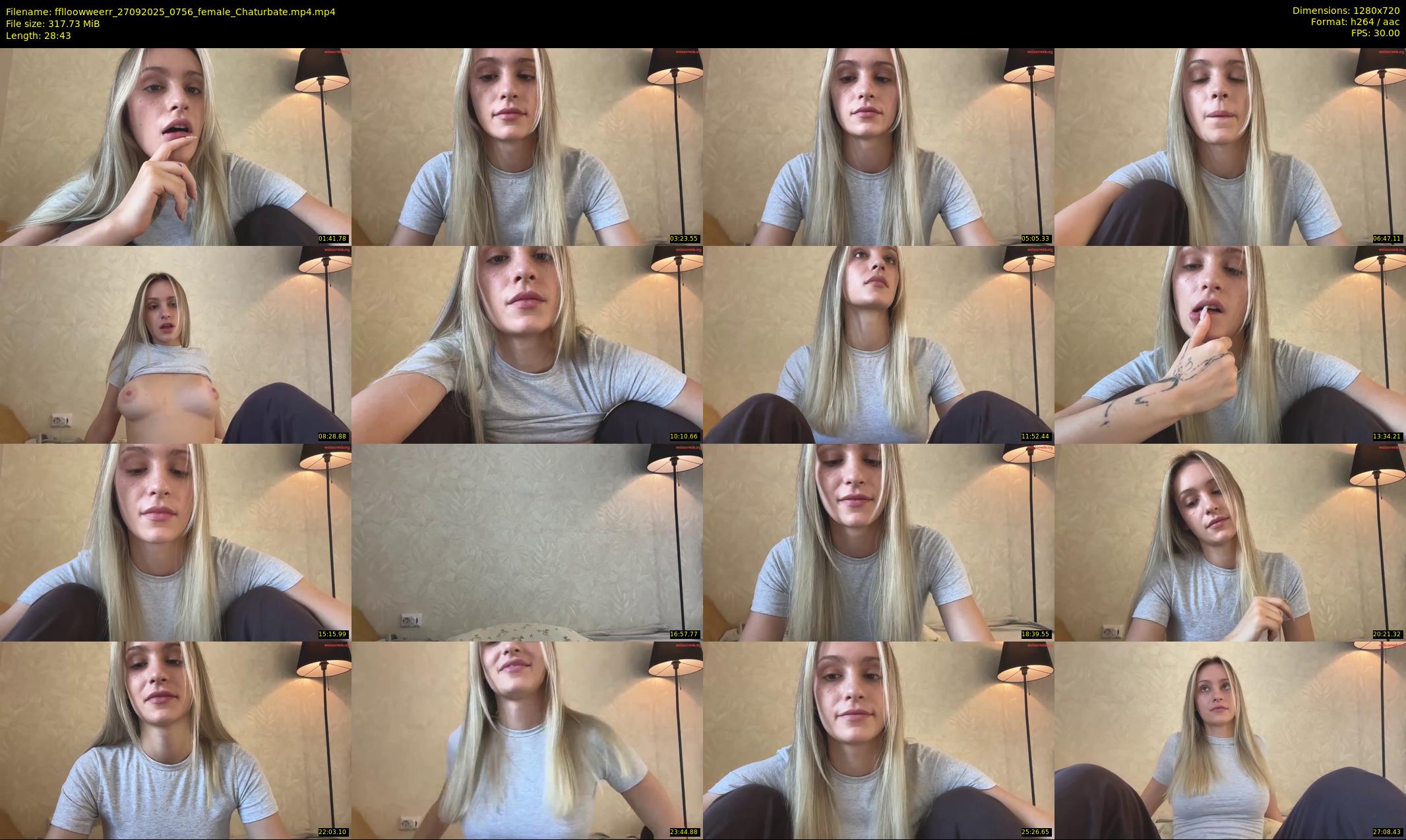 fflloowweerr — 29 minute Chaturbate couple cam show recording, 720p, Sep 27, 2025