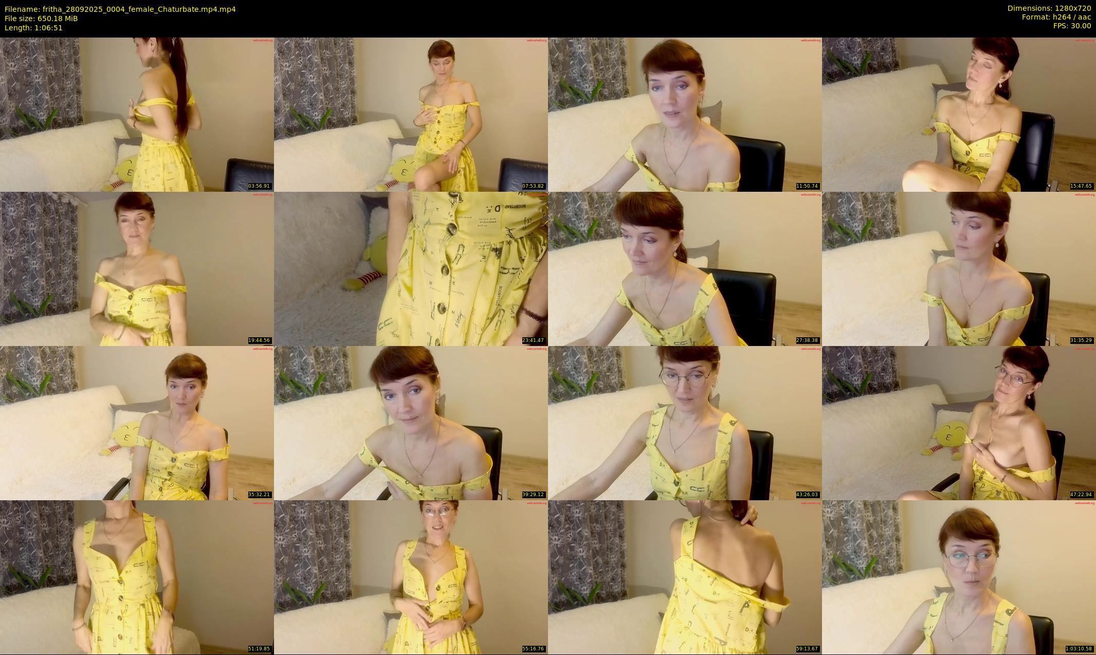 fritha — 67 minute Chaturbate female cam show recording, 720p, Sep 28, 2025