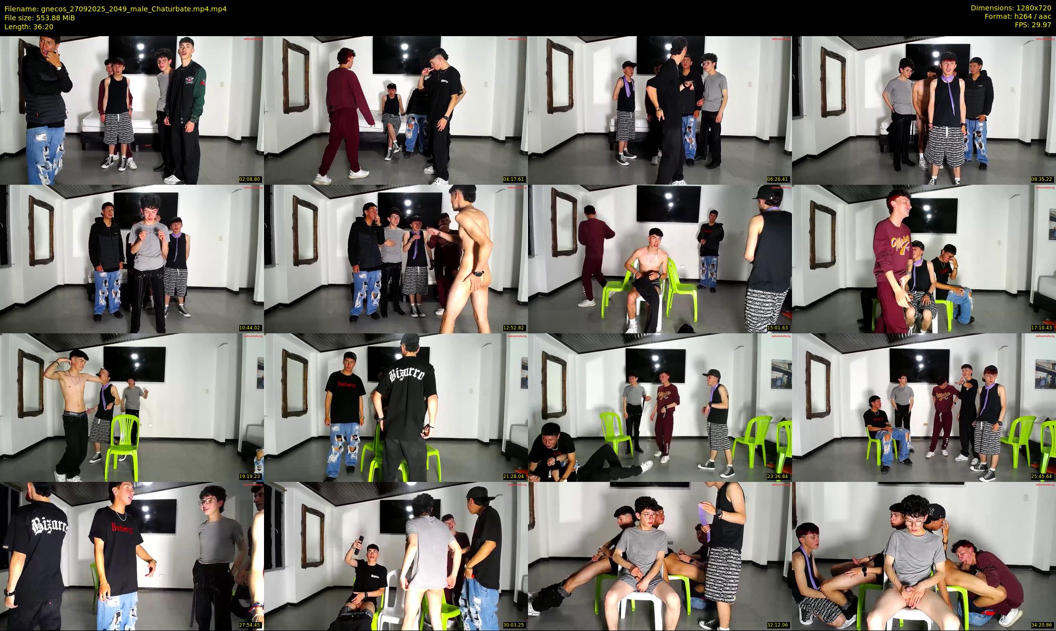 gnecos — 37 minute Chaturbate male cam show recording, 720p, Sep 27, 2025
