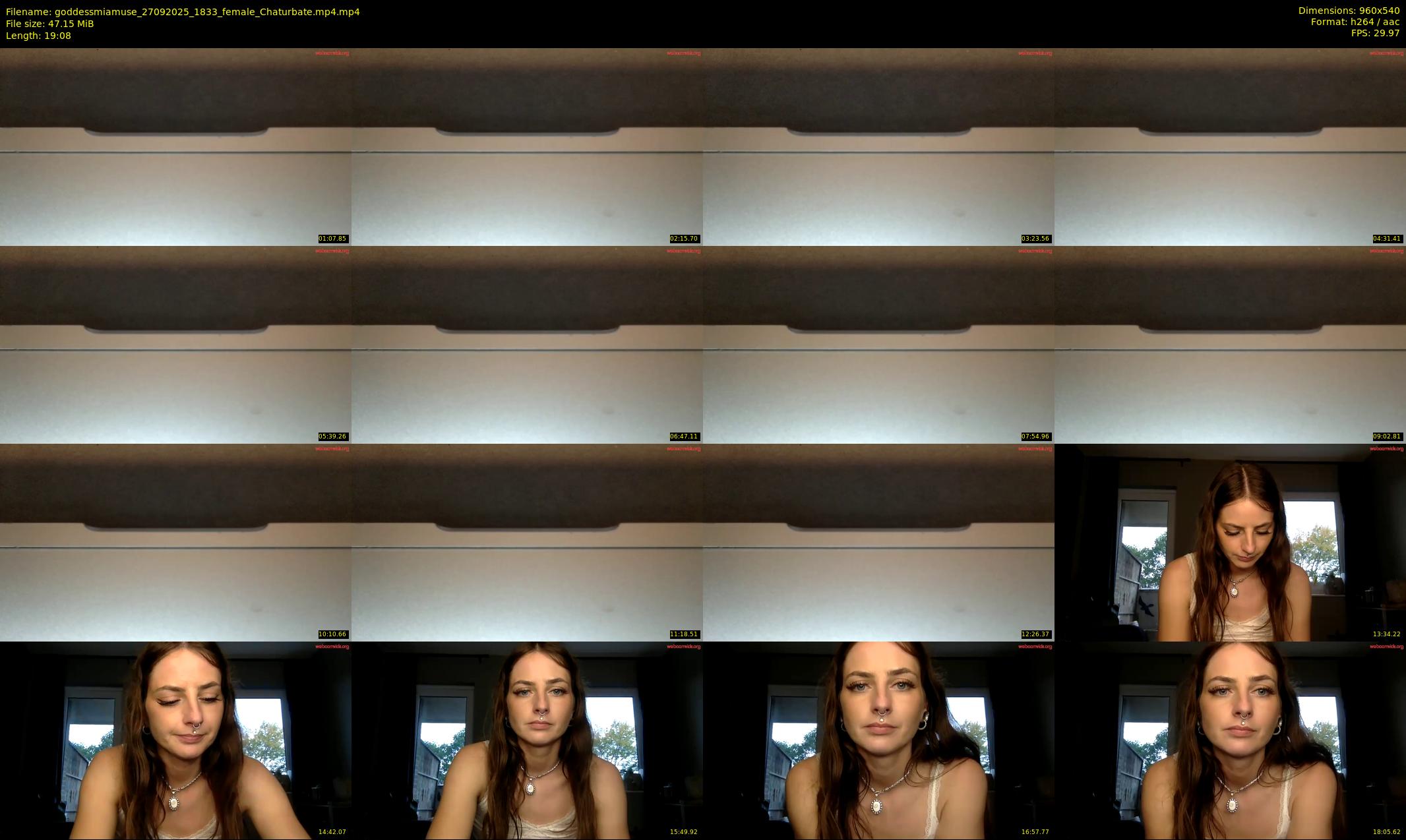 goddessmiamuse — 20 minute Chaturbate female cam show recording, 480p, Sep 27, 2025