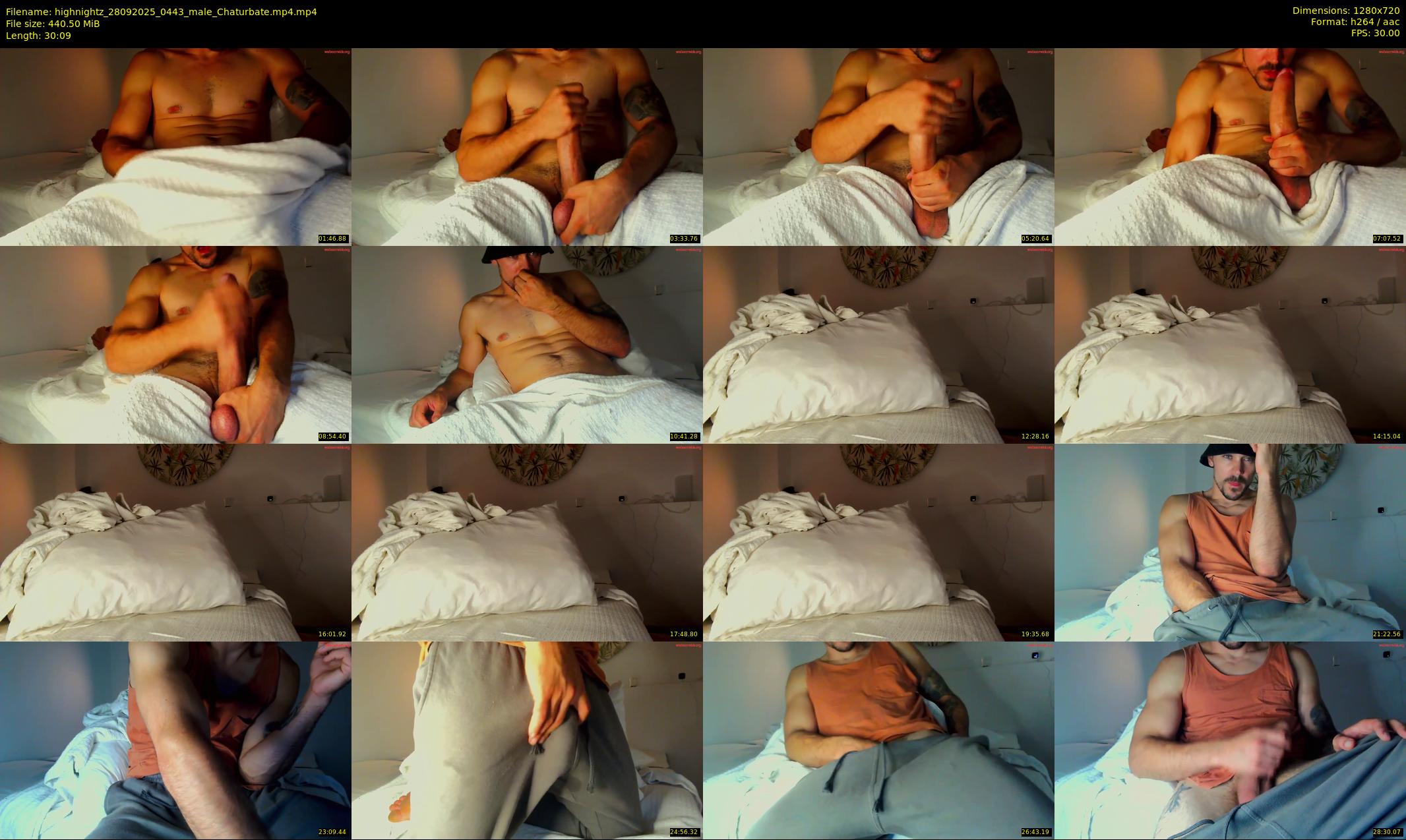 highnightz — 31 minute Chaturbate male cam show recording, 720p, Sep 28, 2025