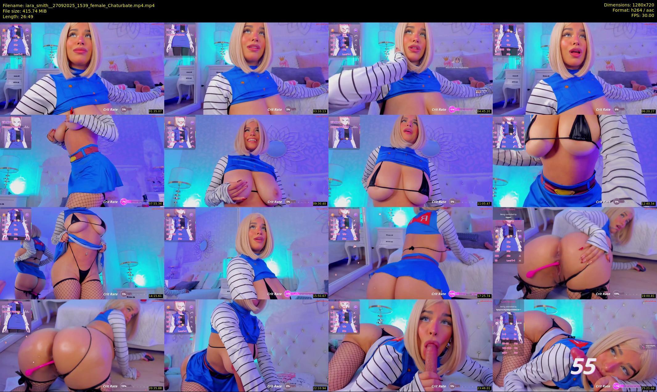 iara_smith_ — 27 minute Chaturbate female cam show recording, 720p, Sep 27, 2025