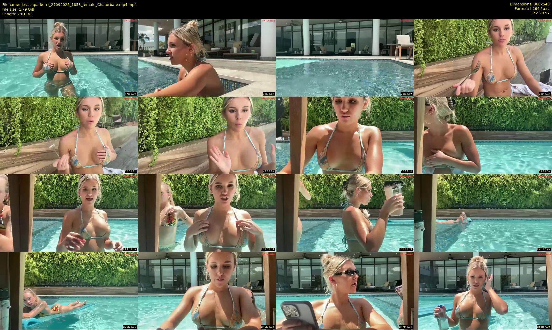 jessicaparkerrr — 122 minute Chaturbate female cam show recording, 480p, Sep 27, 2025