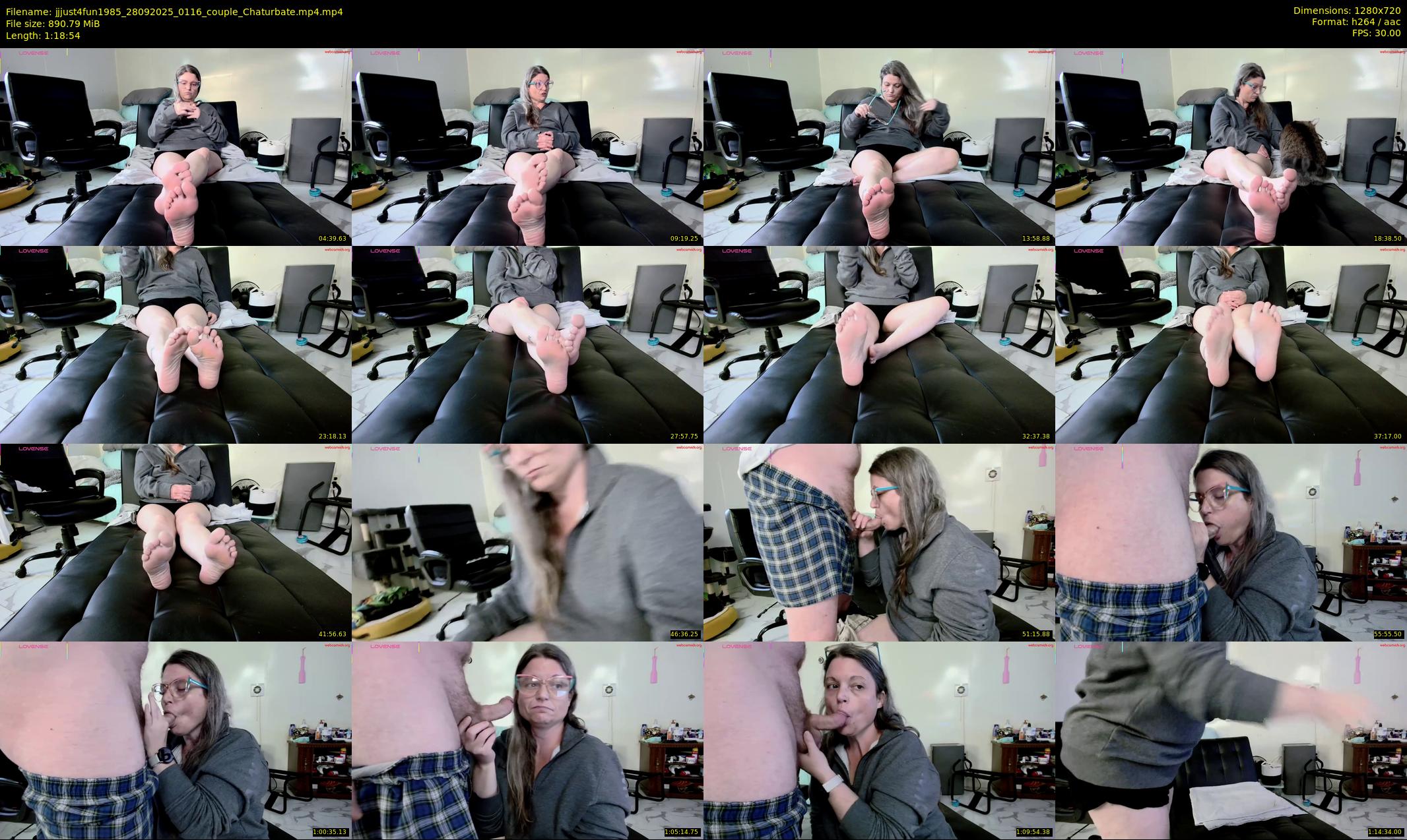 jjjust4fun1985 — 79 minute Chaturbate couple cam show recording, 720p, Sep 28, 2025