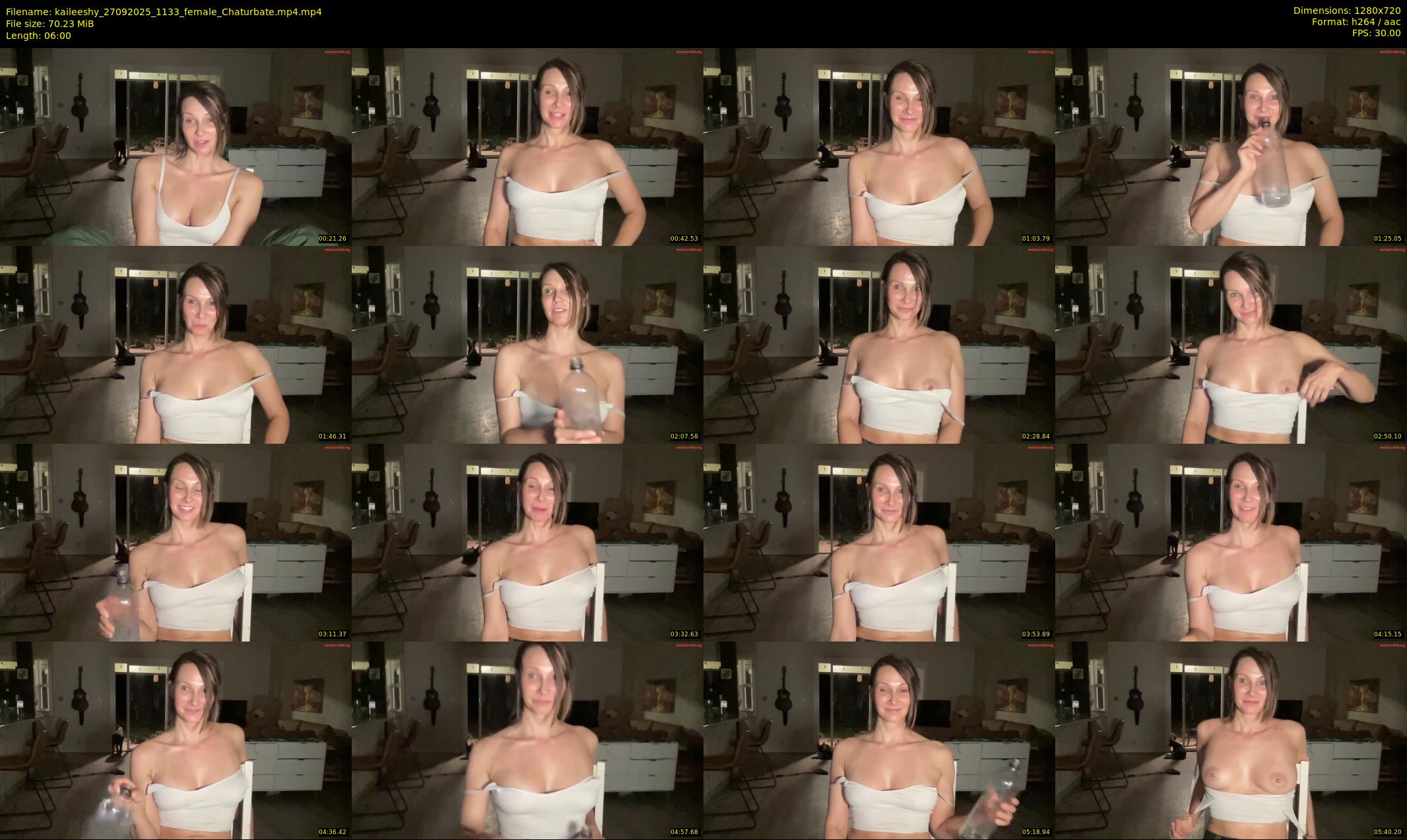 kaileeshy — 6 minute Chaturbate female cam show recording, 720p, Sep 27, 2025
