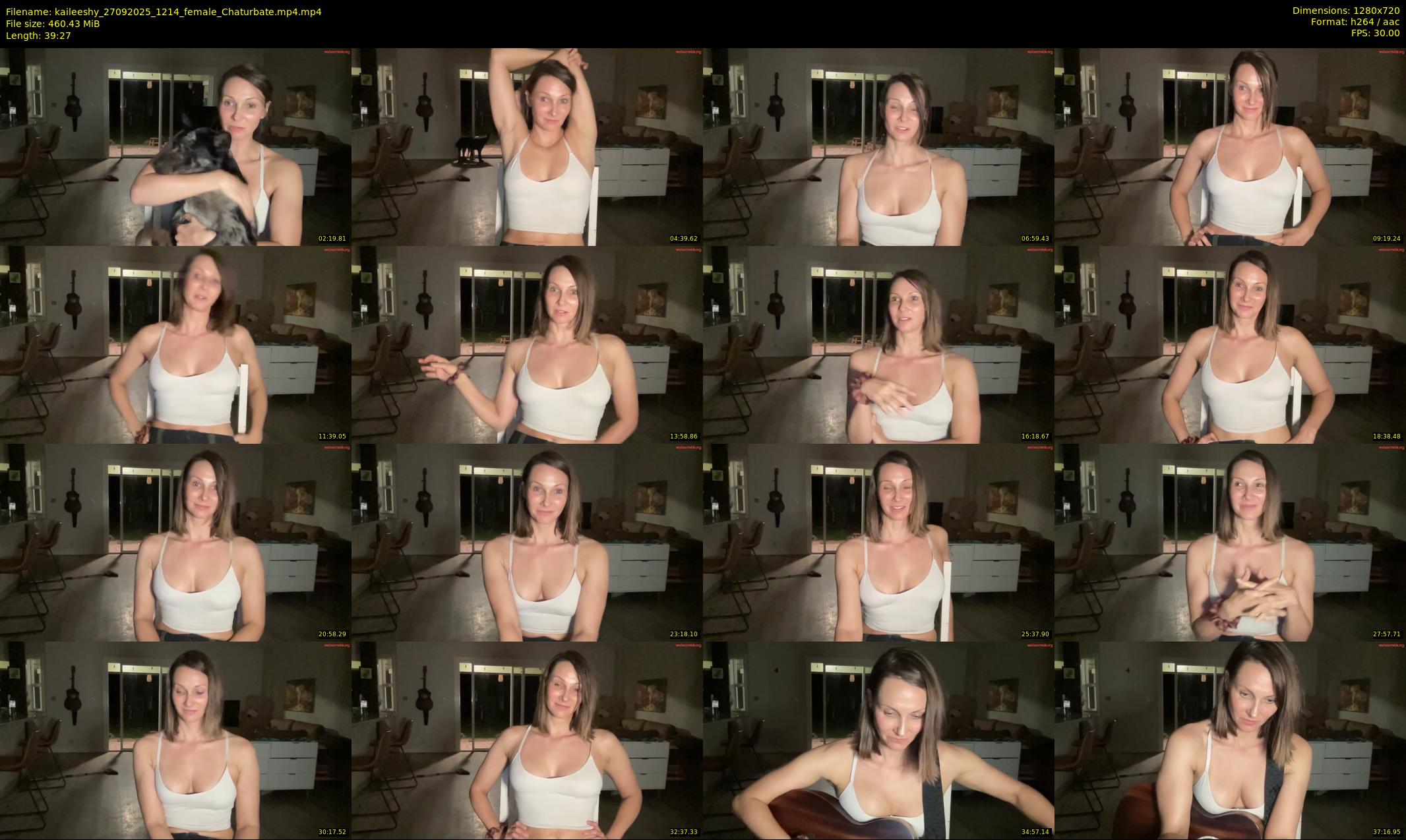 kaileeshy — 40 minute Chaturbate female cam show recording, 720p, Sep 27, 2025