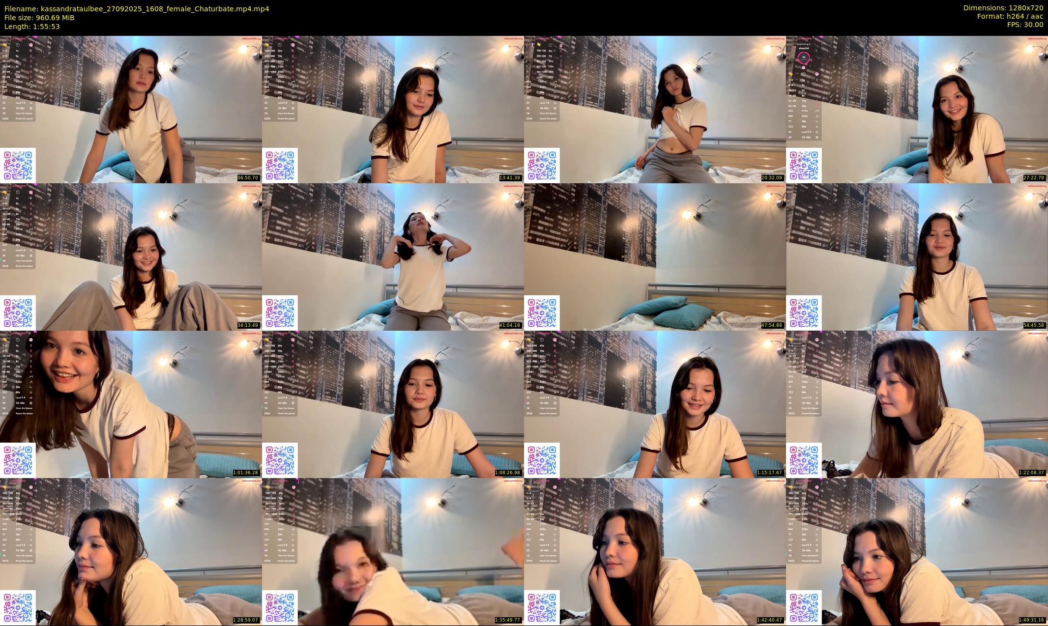 kassandrataulbee — 116 minute Chaturbate female cam show recording, 720p, Sep 27, 2025