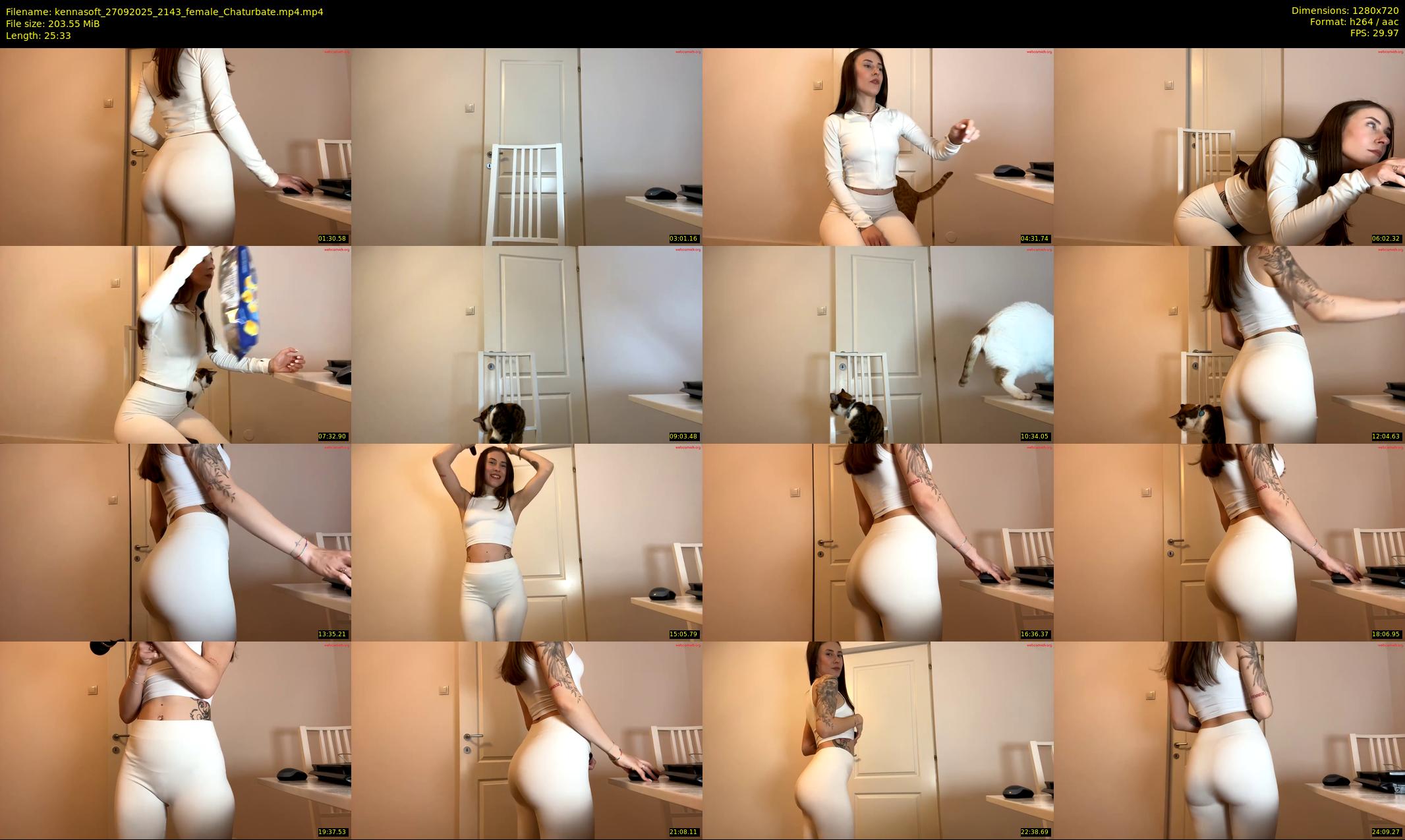kennasoft — 26 minute Chaturbate female cam show recording, 720p, Sep 27, 2025