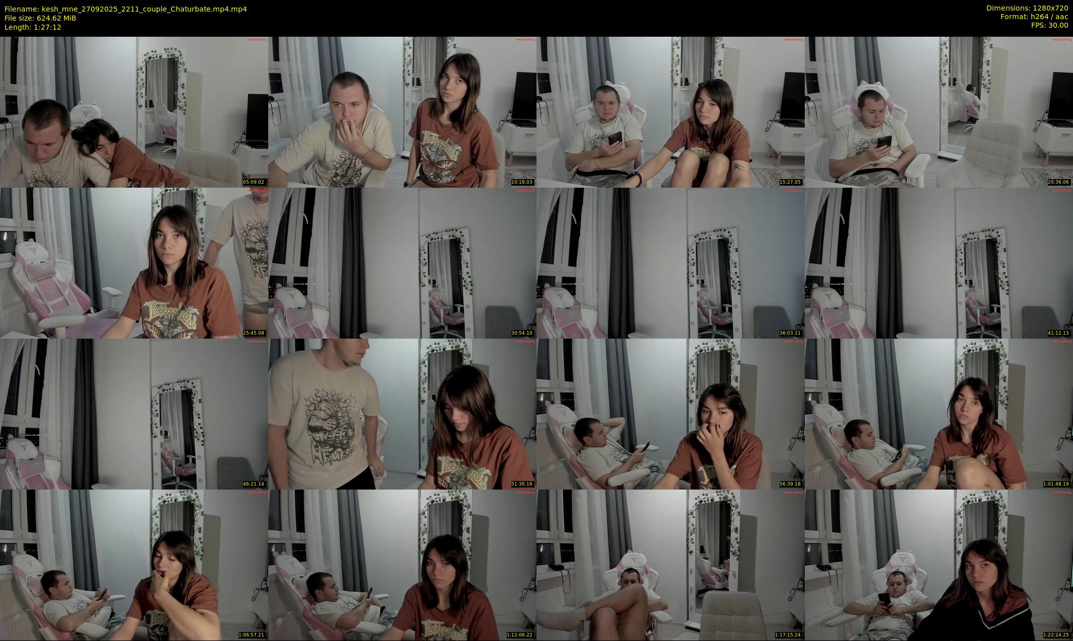 kesh_mne — 88 minute Chaturbate female cam show recording, 720p, Sep 27, 2025