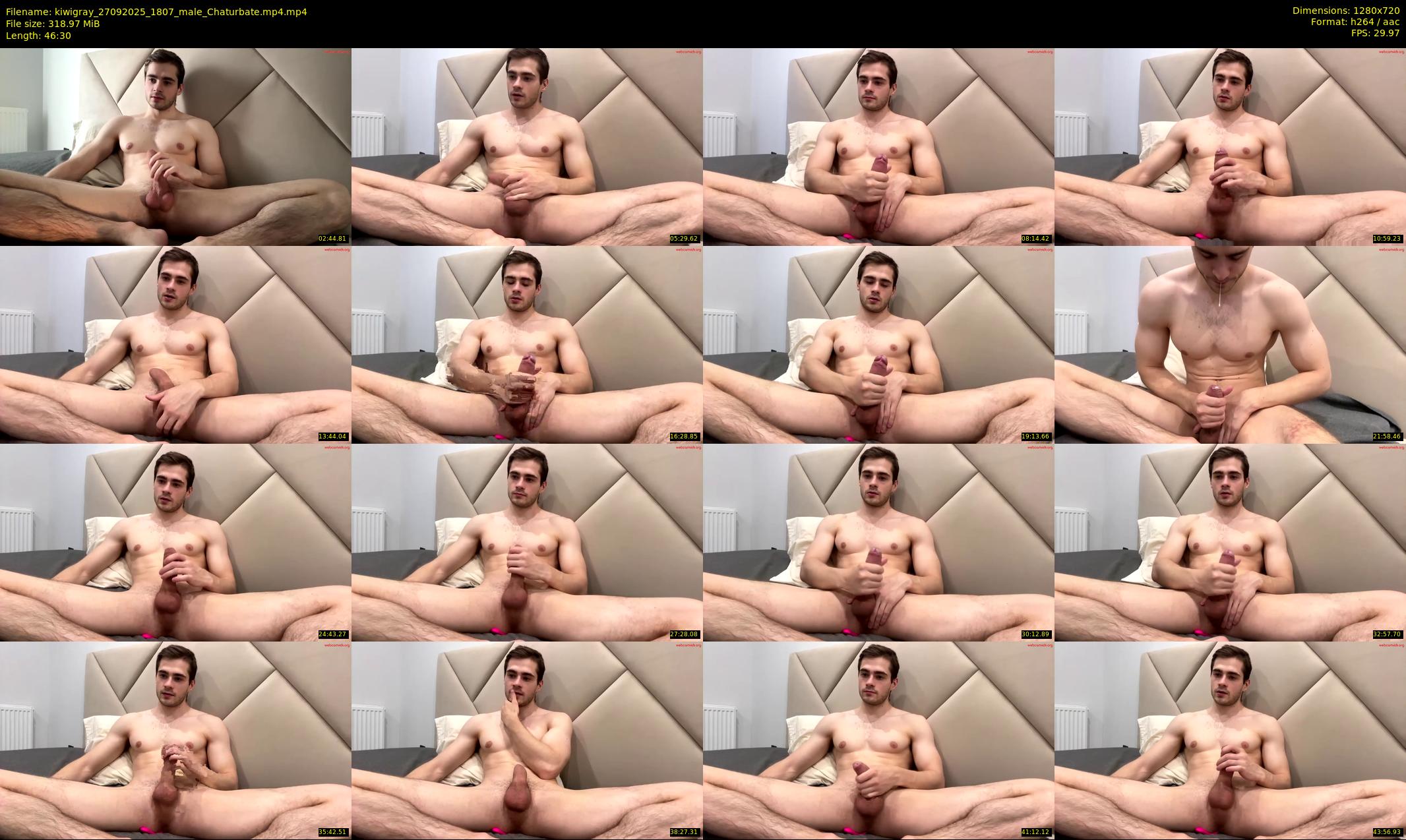 kiwigray — 47 minute Chaturbate male cam show recording, 720p, Sep 27, 2025