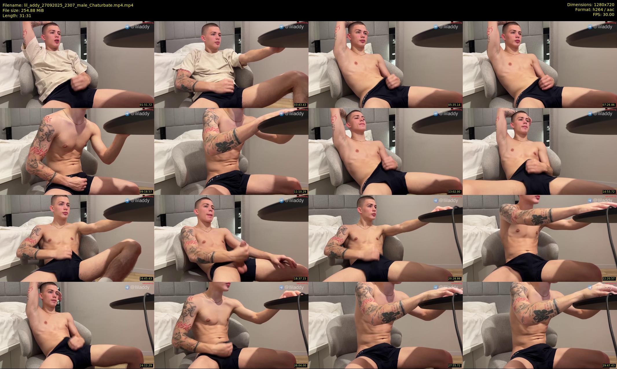 lil_addy — 32 minute Chaturbate male cam show recording, 720p, Sep 27, 2025
