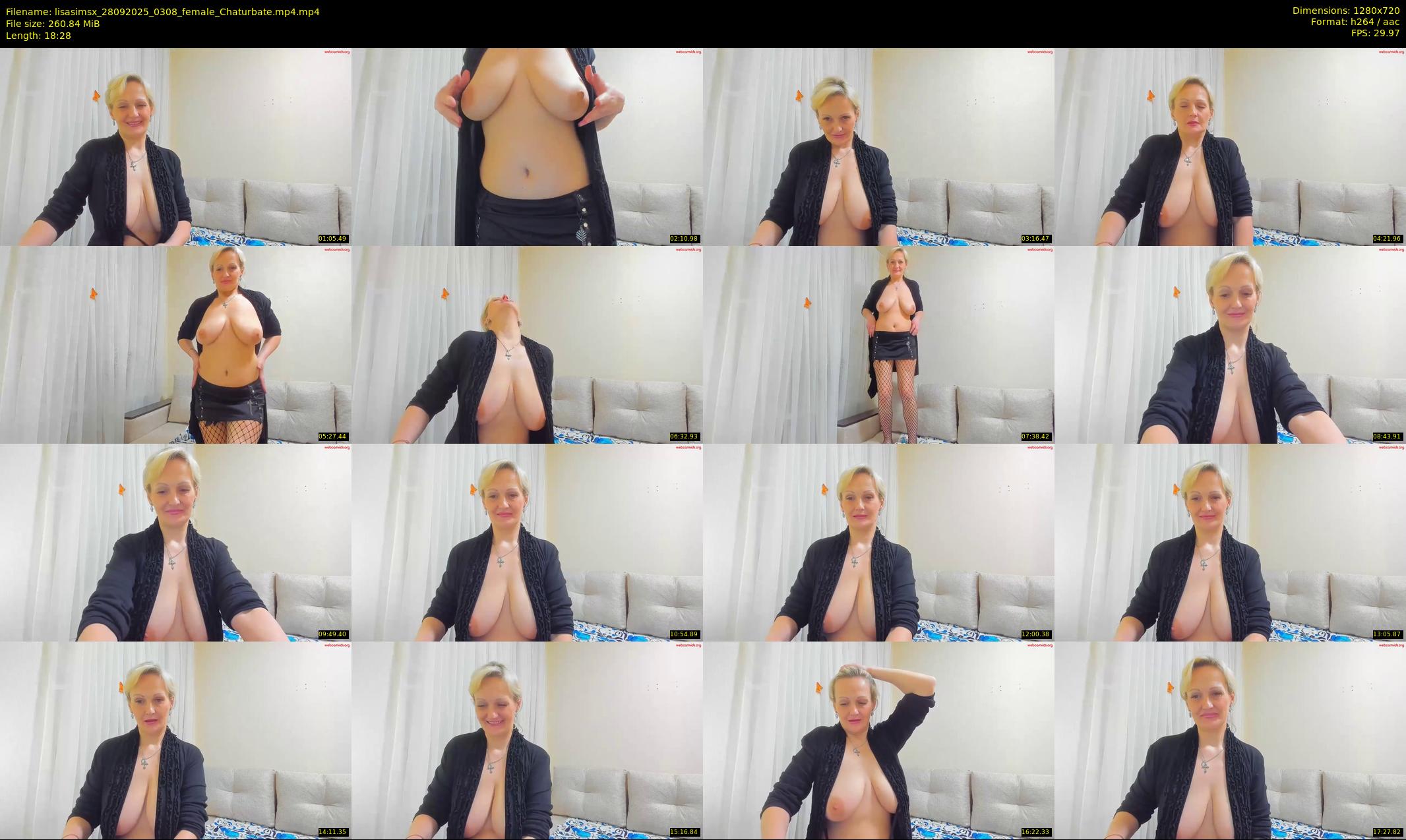lisasimsx — 19 minute Chaturbate female cam show recording, 720p, Sep 28, 2025