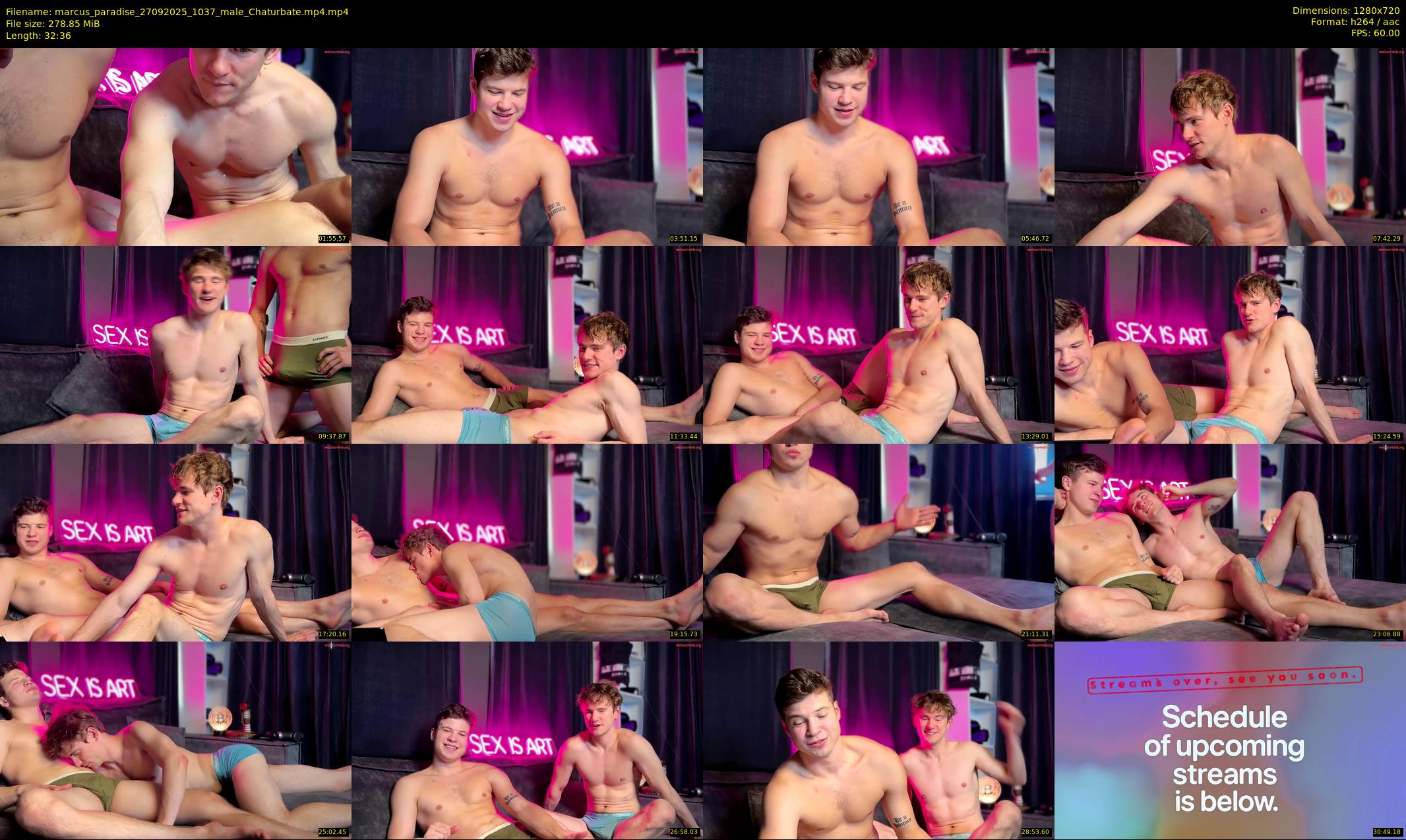 marcus_paradise — 33 minute Chaturbate male cam show recording, 720p, Sep 27, 2025