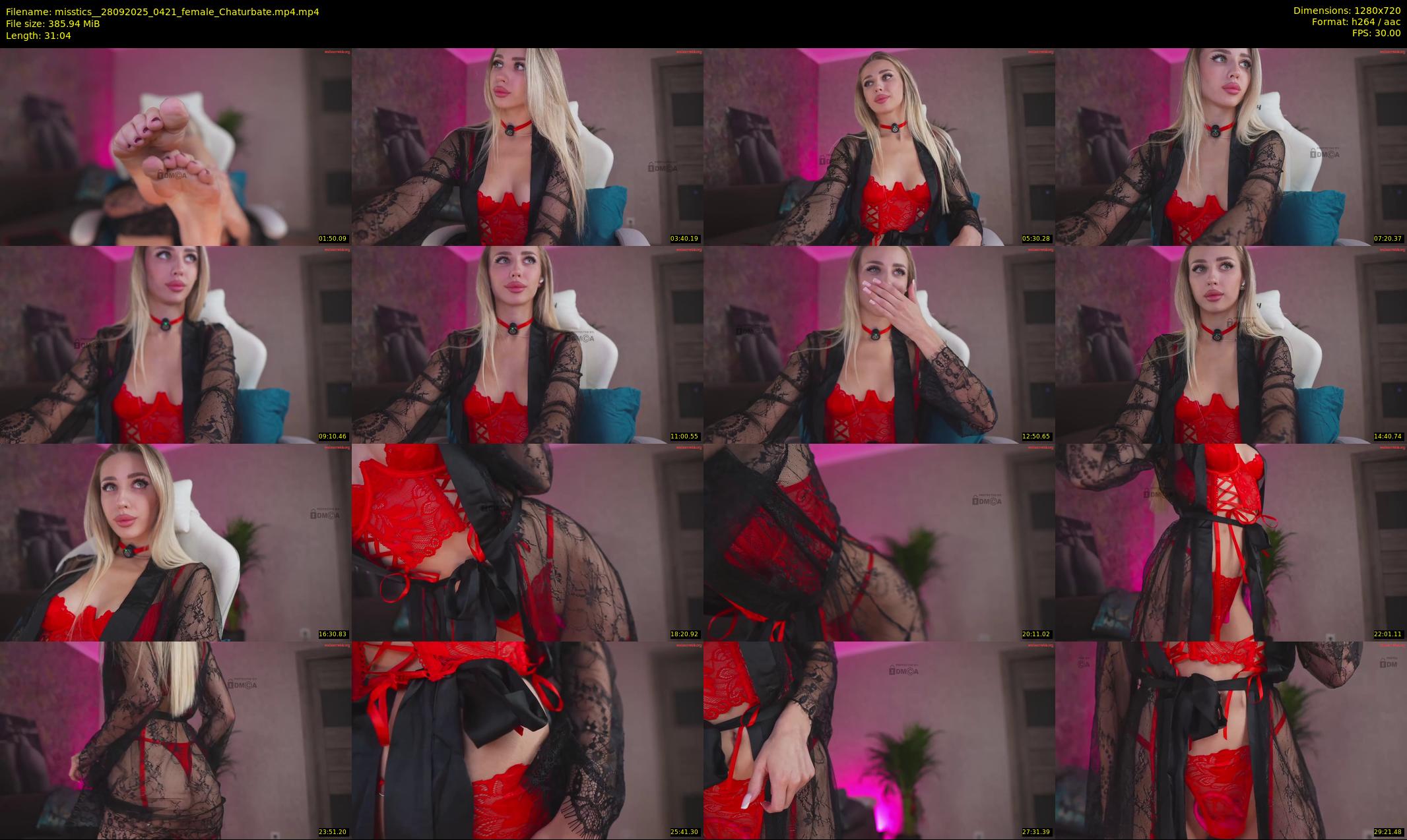 misstics_ — 32 minute Chaturbate female cam show recording, 720p, Sep 28, 2025