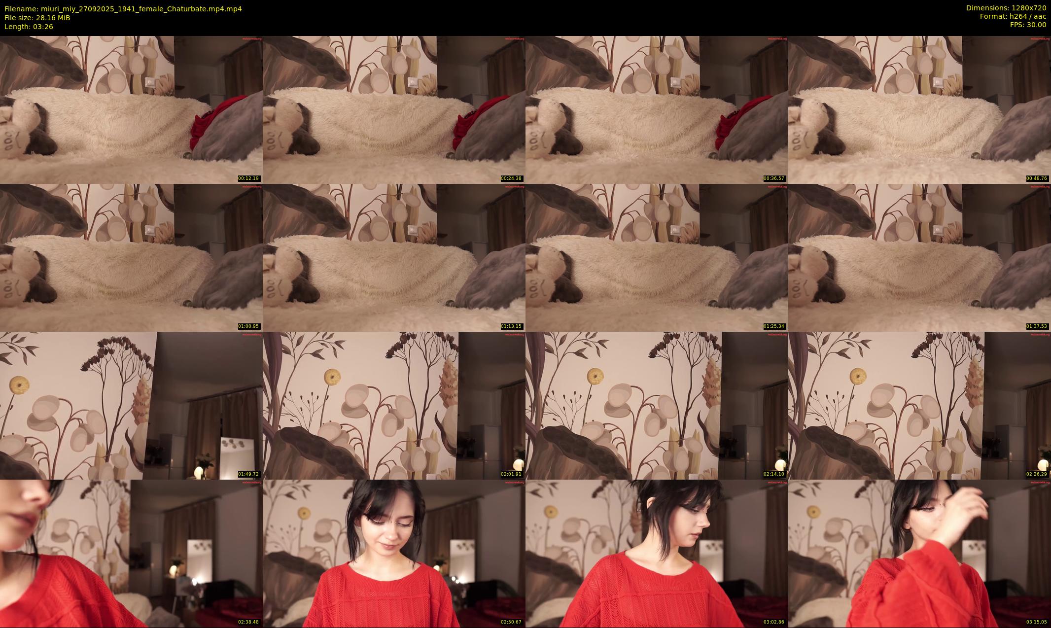 miuri_miy — 4 minute Chaturbate female cam show recording, 720p, Sep 27, 2025