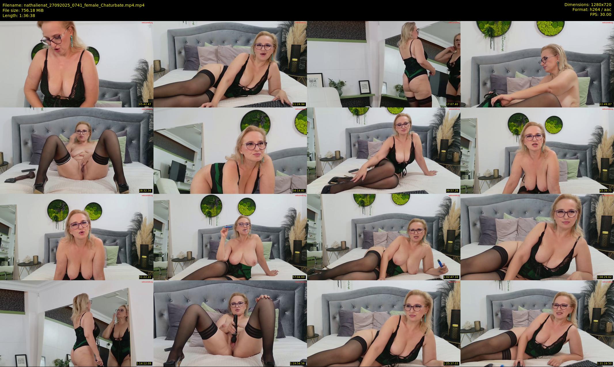 nathalienat — 97 minute Chaturbate female cam show recording, 720p, Sep 27, 2025