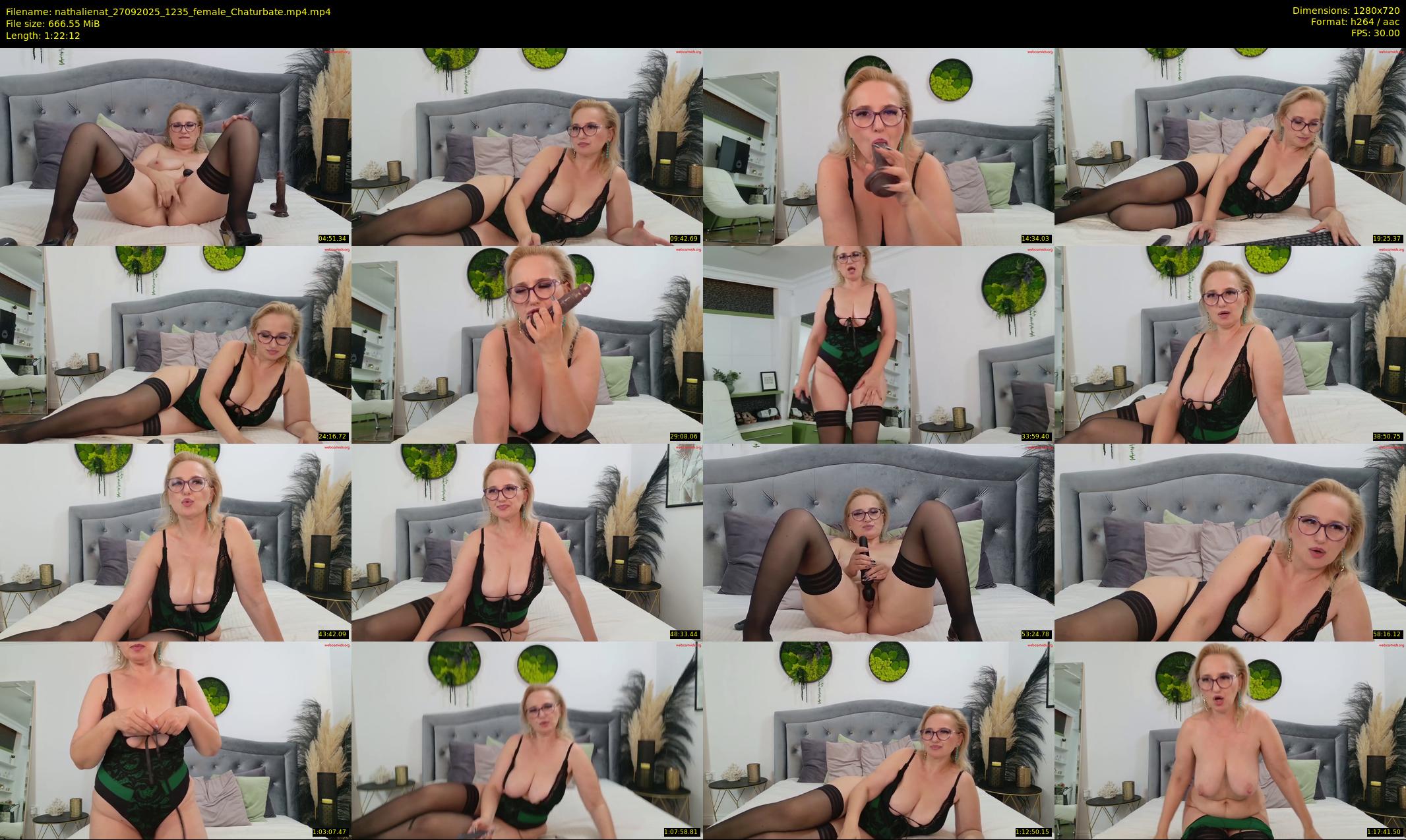nathalienat — 83 minute Chaturbate female cam show recording, 720p, Sep 27, 2025