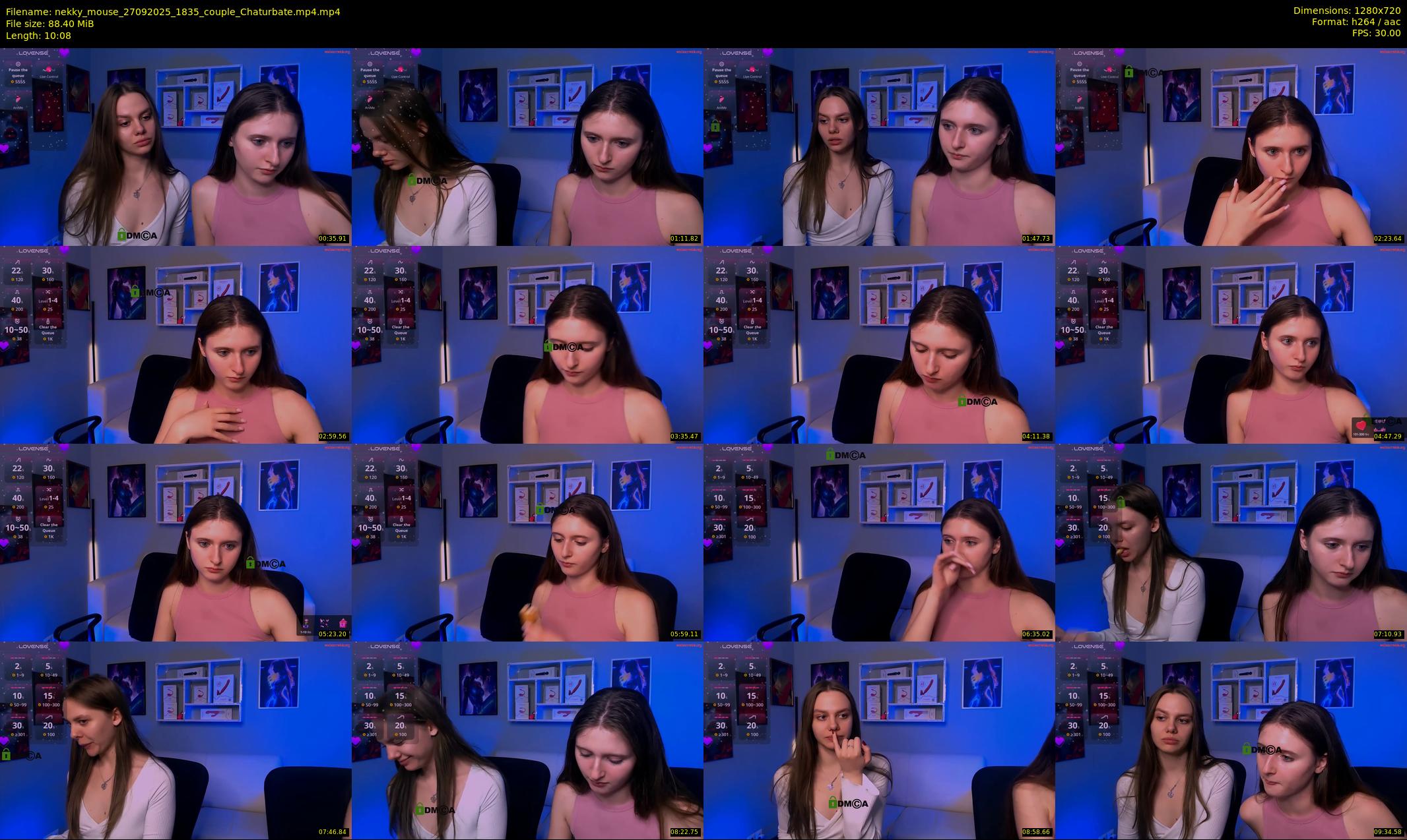 nekky_mouse — 11 minute Chaturbate female cam show recording, 720p, Sep 27, 2025