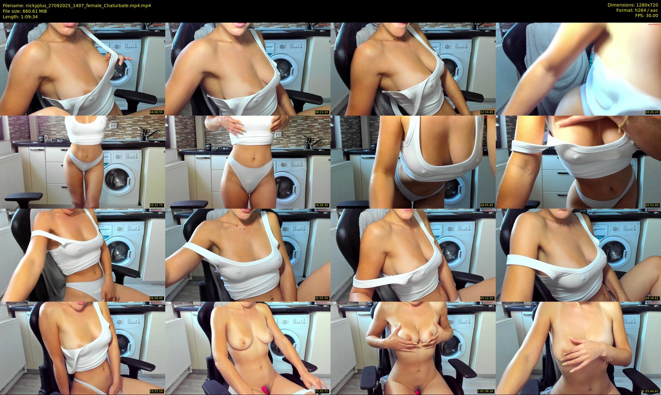 nickyplus — 70 minute Chaturbate couple cam show recording, 720p, Sep 27, 2025