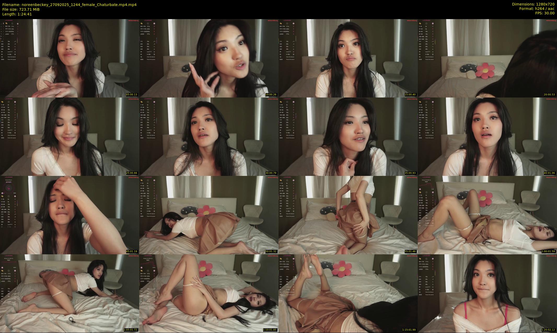 noreenbeckey — 85 minute Chaturbate female cam show recording, 720p, Sep 27, 2025