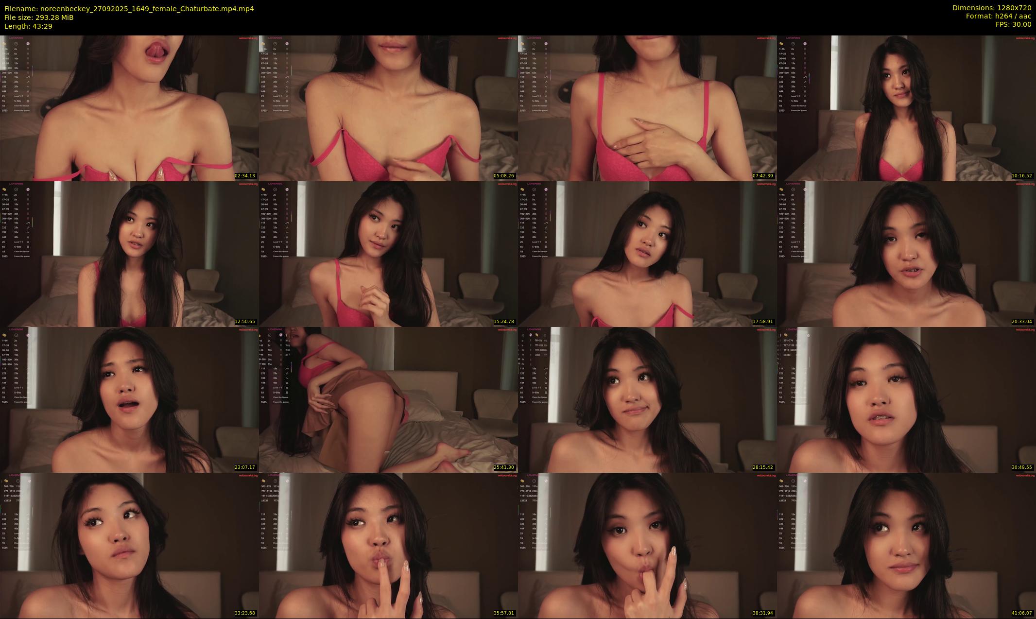 noreenbeckey — 44 minute Chaturbate female cam show recording, 720p, Sep 27, 2025