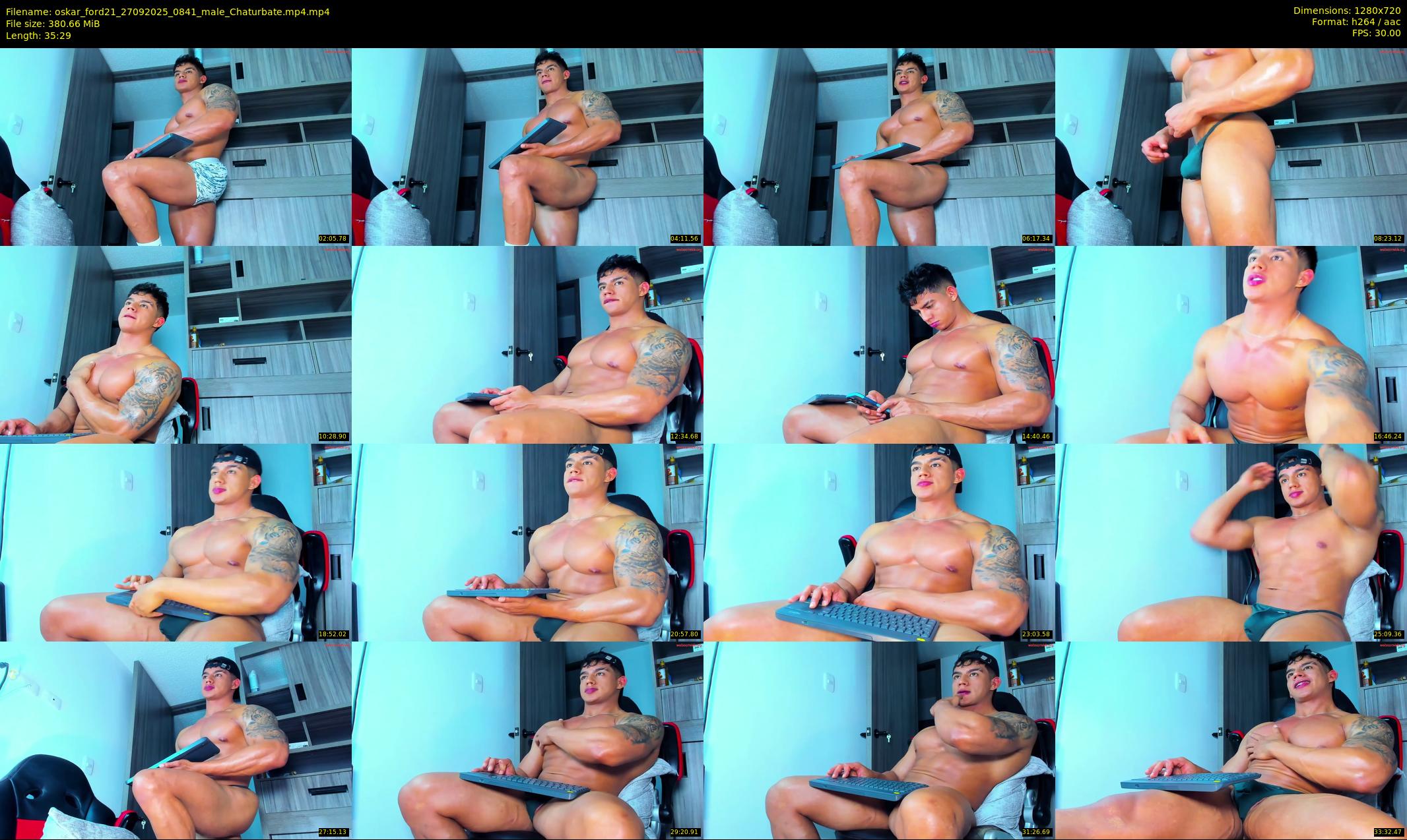 oskar_ford21 — 36 minute Chaturbate male cam show recording, 720p, Sep 27, 2025