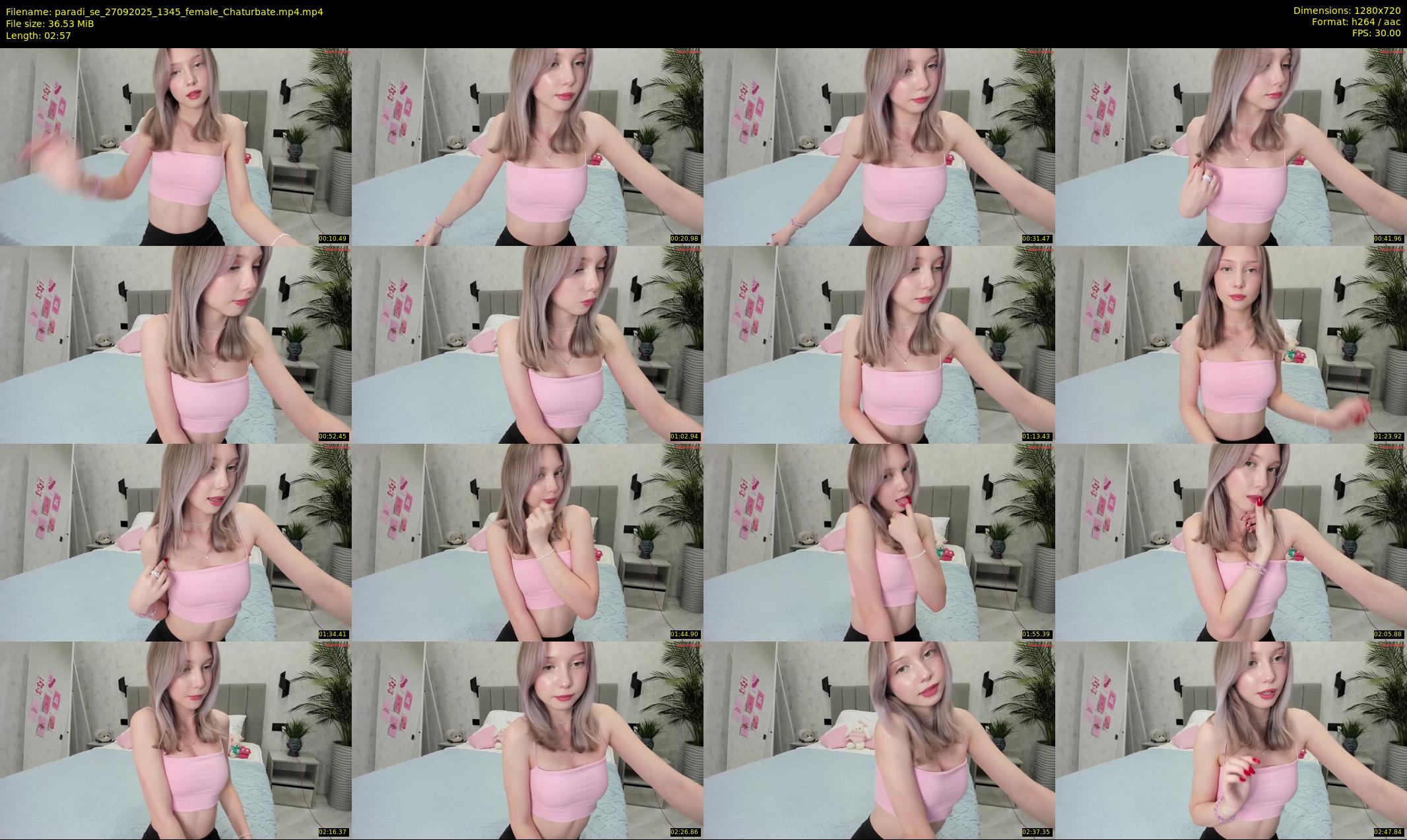paradi_se — 3 minute Chaturbate female cam show recording, 720p, Sep 27, 2025