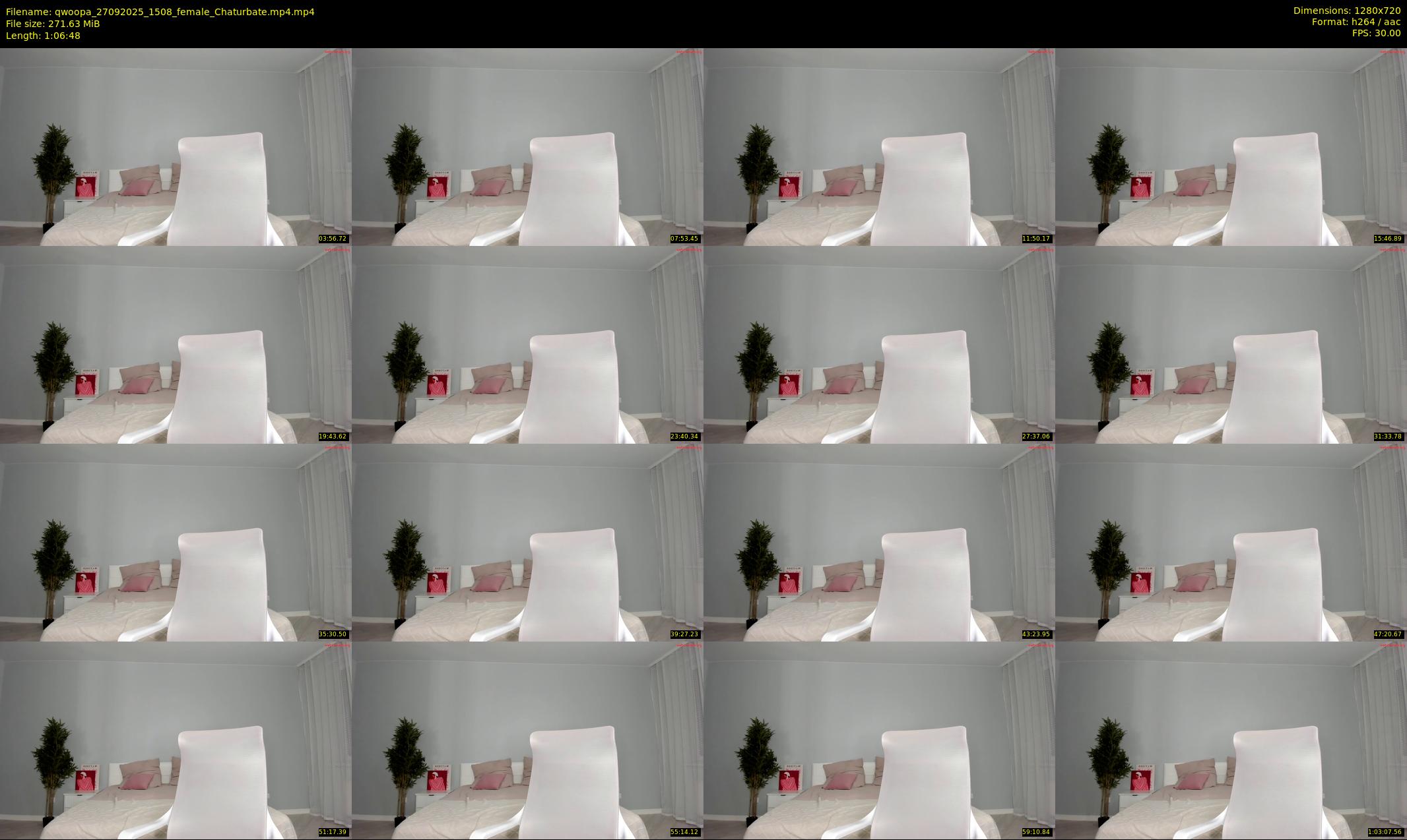 qwoopa — 67 minute Chaturbate female cam show recording, 720p, Sep 27, 2025