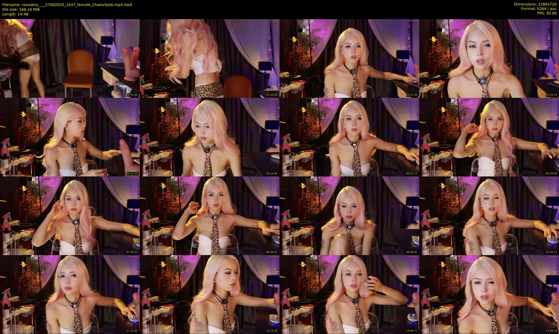 reaowna___ — 15 minute Chaturbate female cam show recording, 720p, Sep 27, 2025