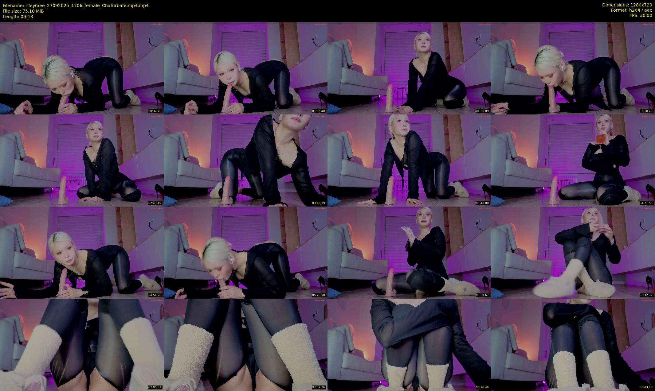 rileymee — 10 minute Chaturbate female cam show recording, 720p, Sep 27, 2025