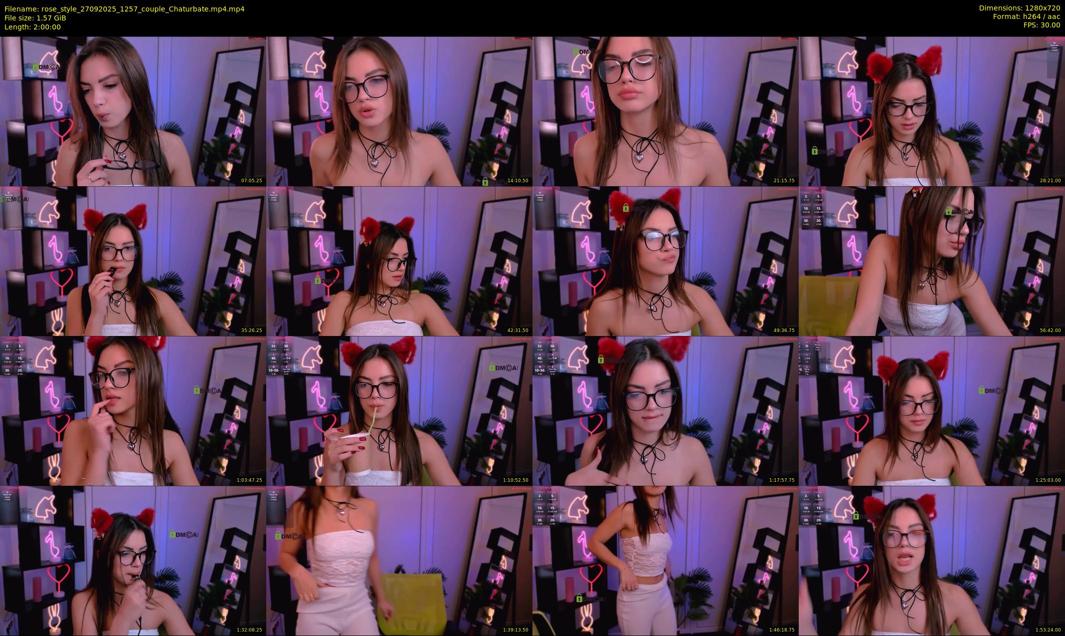 rose_style — 120 minute Chaturbate couple cam show recording, 720p, Sep 27, 2025