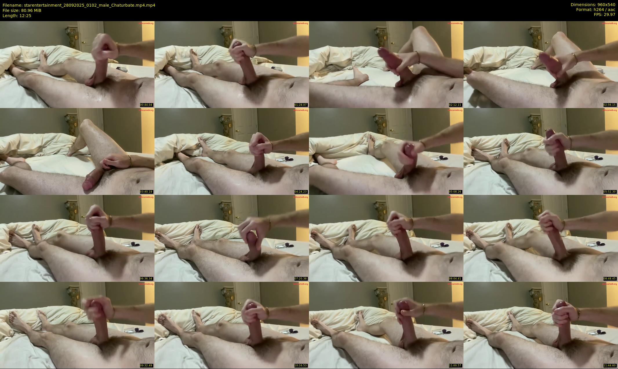 starentertainment — 13 minute Chaturbate male cam show recording, 480p, Sep 28, 2025