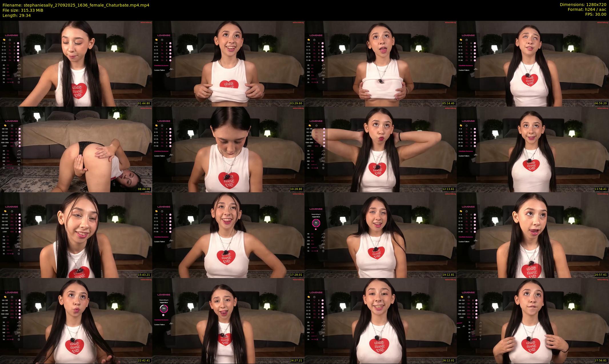 stephaniesally — 30 minute Chaturbate female cam show recording, 720p, Sep 27, 2025