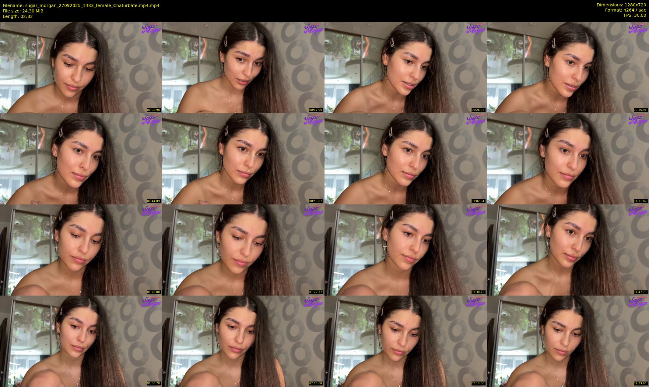 sugar_morgan — 3 minute Chaturbate female cam show recording, 720p, Sep 27, 2025